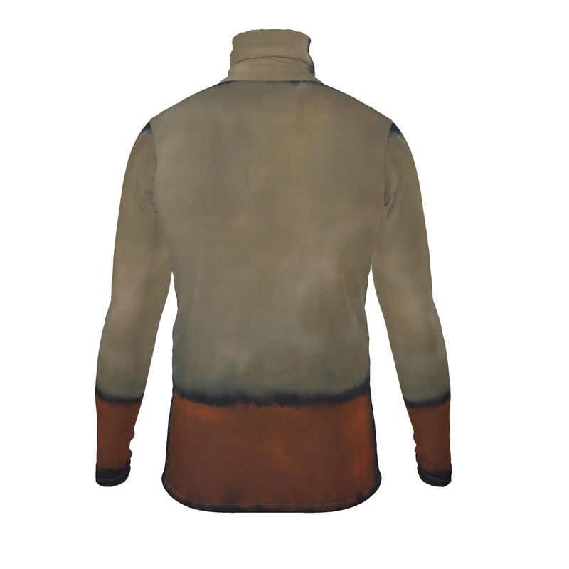 MARK ROTHKO - ABSTRACT - MEN SLIM FIT ROLL NECK FOR HIM