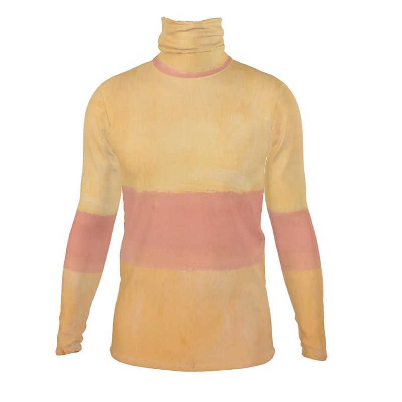 MARK ROTHKO - ABSTRACT - MEN SLIM FIT ROLL NECK FOR HIM