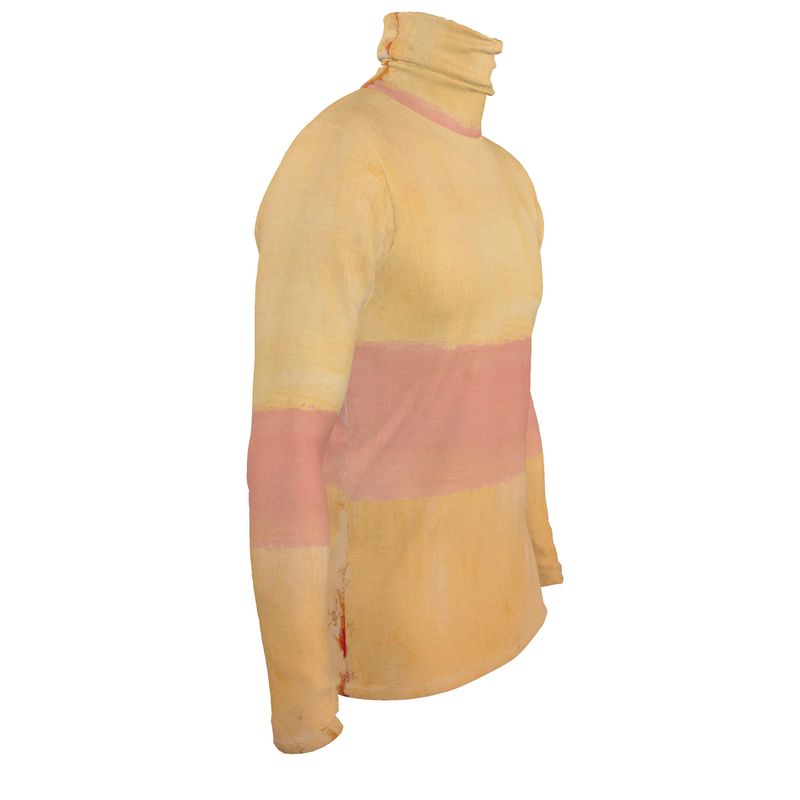 MARK ROTHKO - ABSTRACT - MEN SLIM FIT ROLL NECK FOR HIM