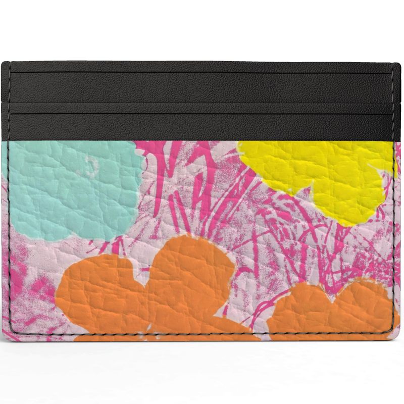 MARK ROTHKO - ABSTRACT - LEATHER CREDIT CARD HOLDER