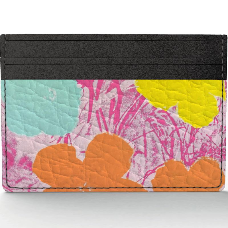 MARK ROTHKO - ABSTRACT - LEATHER CREDIT CARD HOLDER