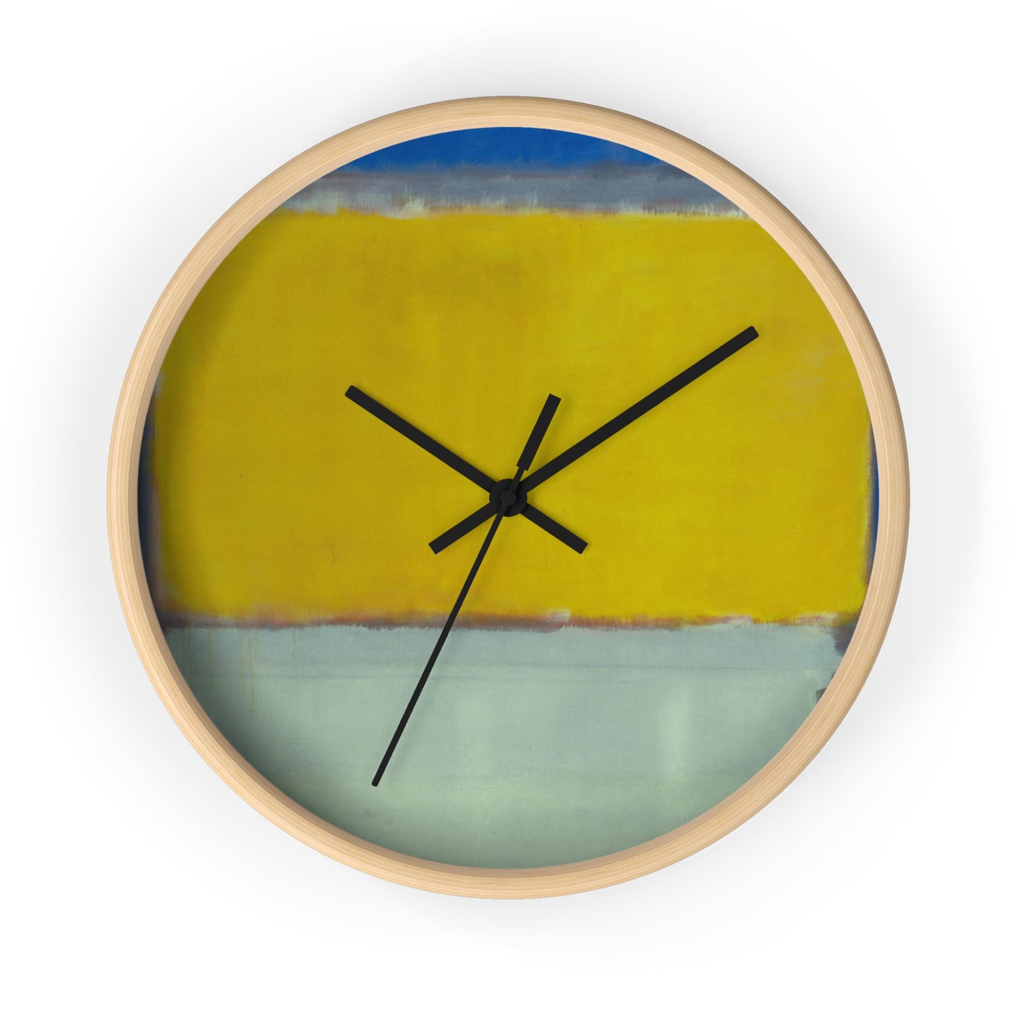 MARK ROTHKO - ABSTRACT - WOODEN WALL ART CLOCK 