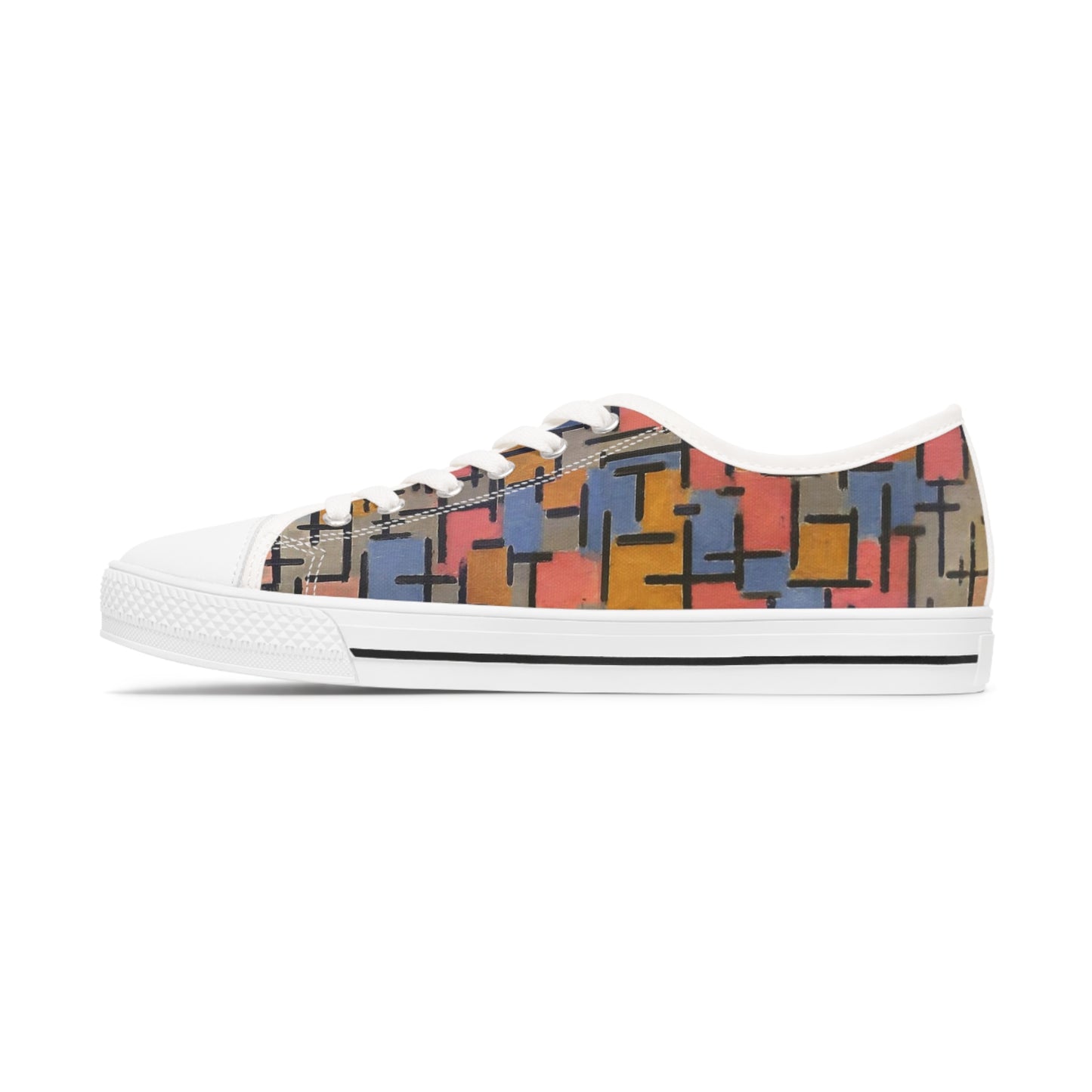 PIET MONDRIAN - COMPOSIZIONE - LOW TOP ART SNEAKERS FOR HER