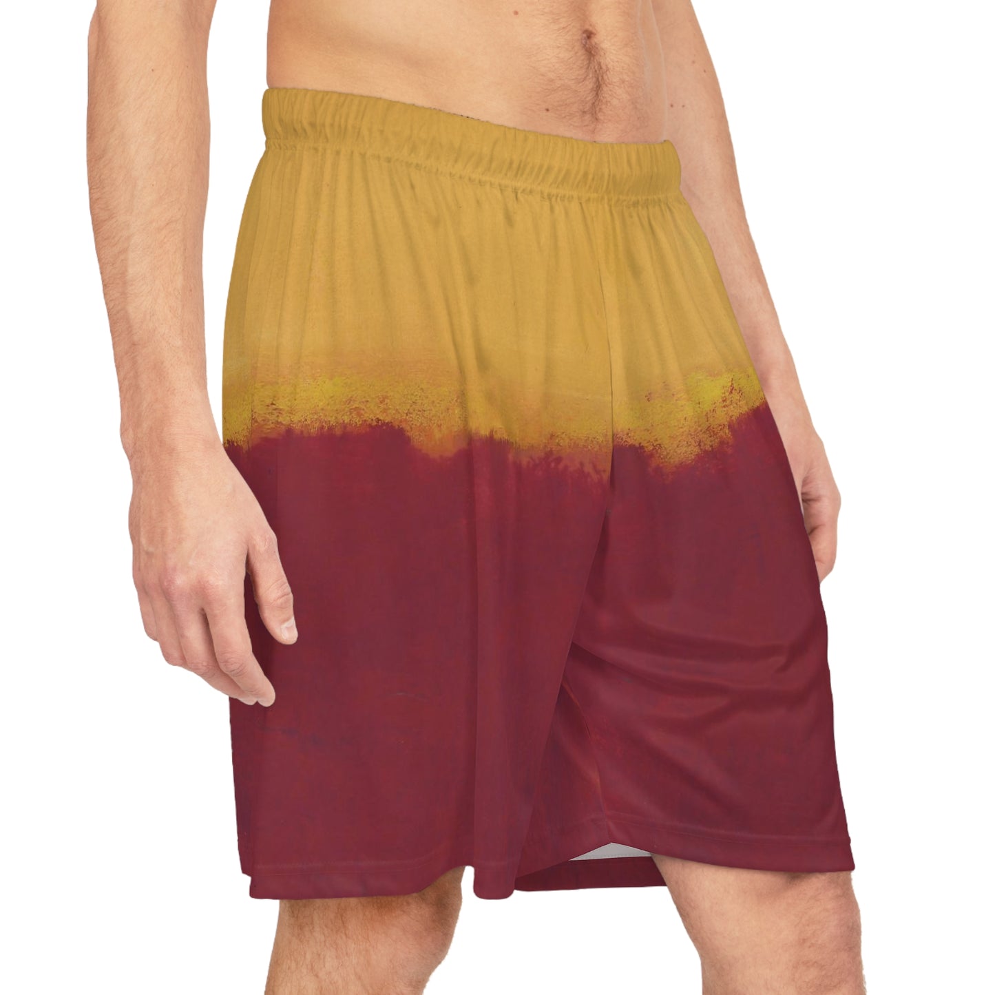 MARK ROTHKO - ABSTRACT - BASKETBALL SHORTS FOR HIM 