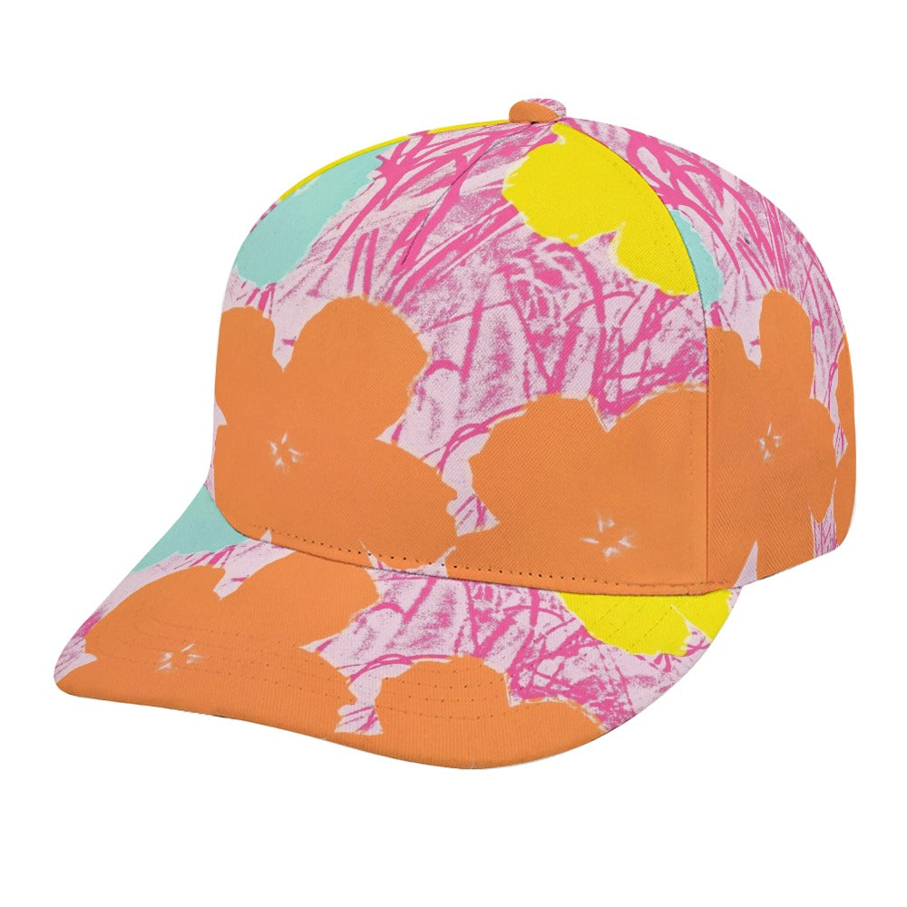 ANDY WARHOL - FLOWERS - BASEBALL UNISEX BASEBALL CAP 