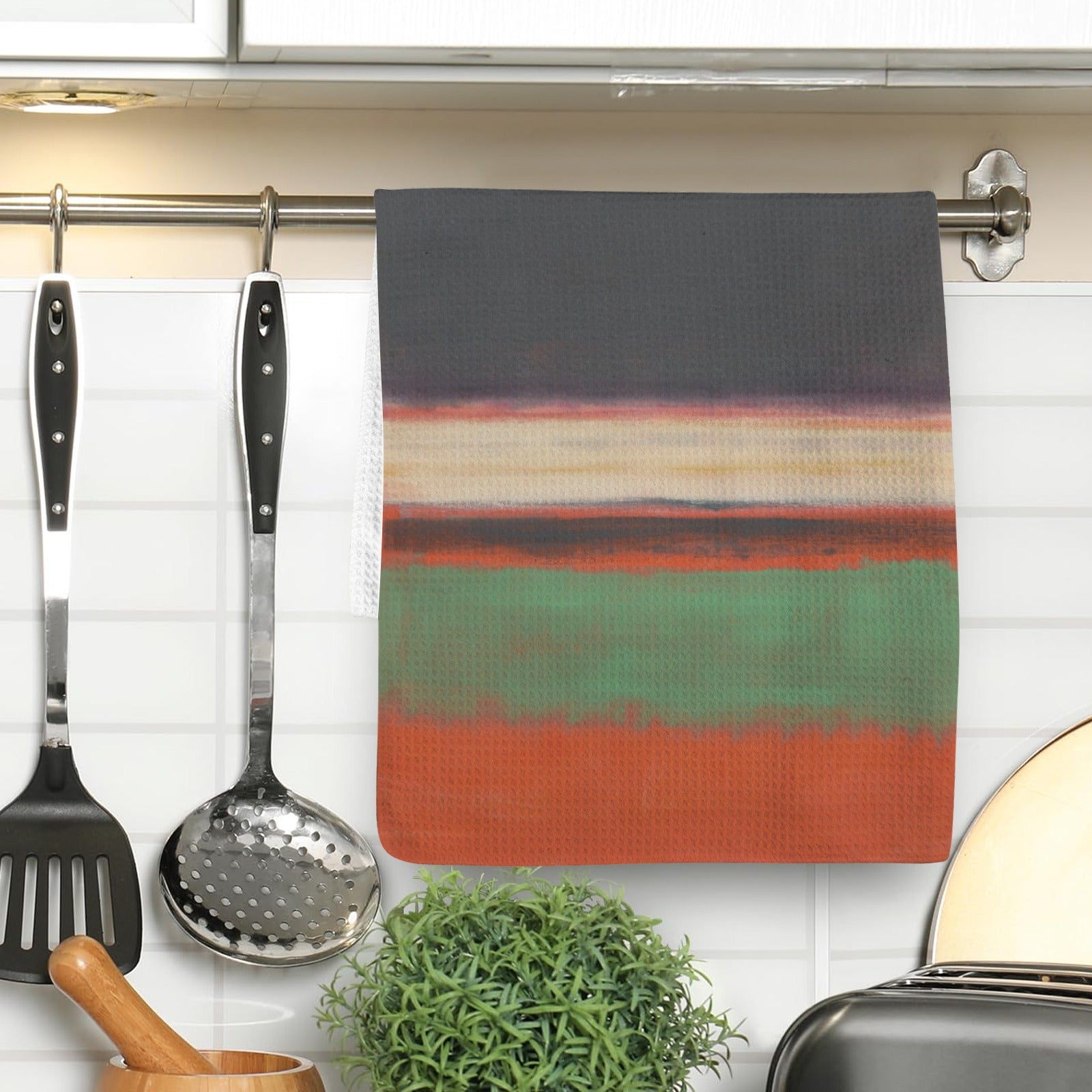 MARK ROTHKO - ABSTRACT - ONE-SIDE DESIGN HAND TOWEL