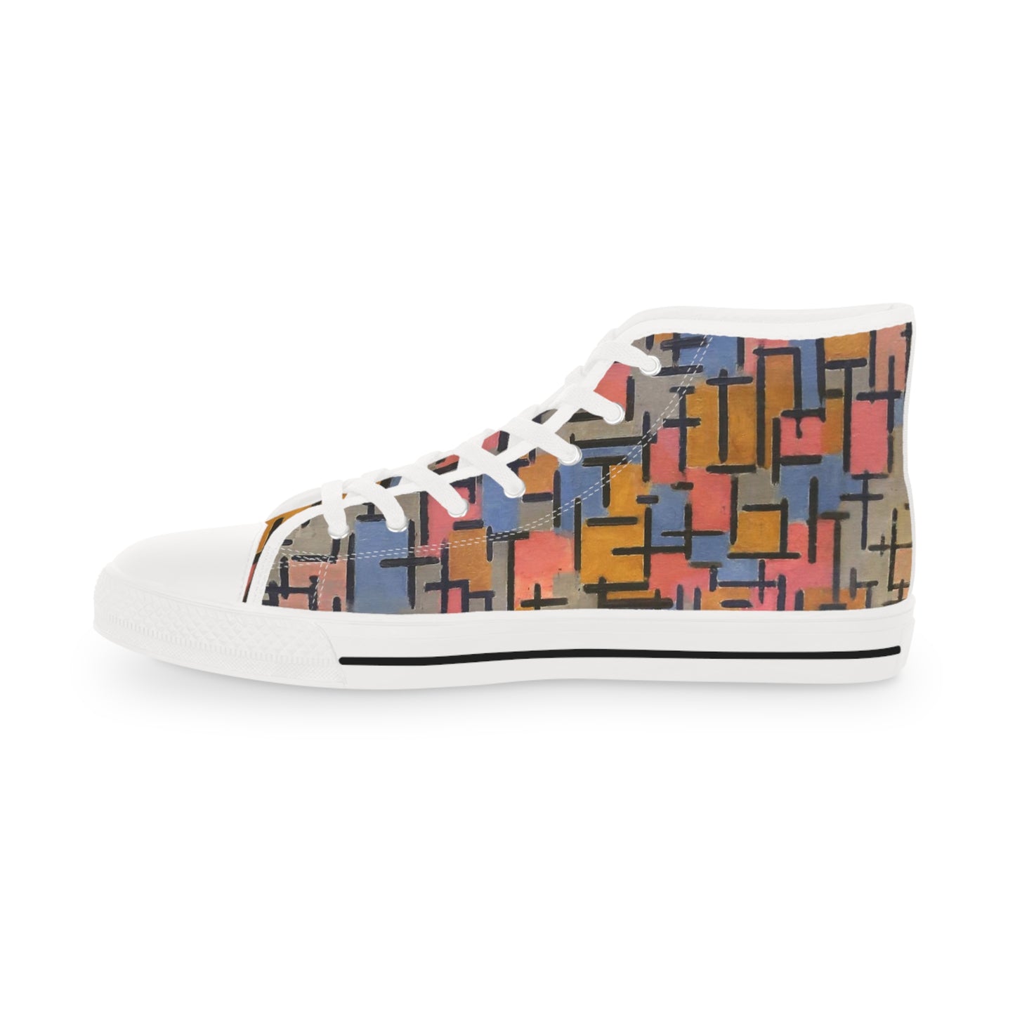 PIET MONDRIAN - COMPOSIZIONE - HIGH TOP SNEAKERS FOR HIM 