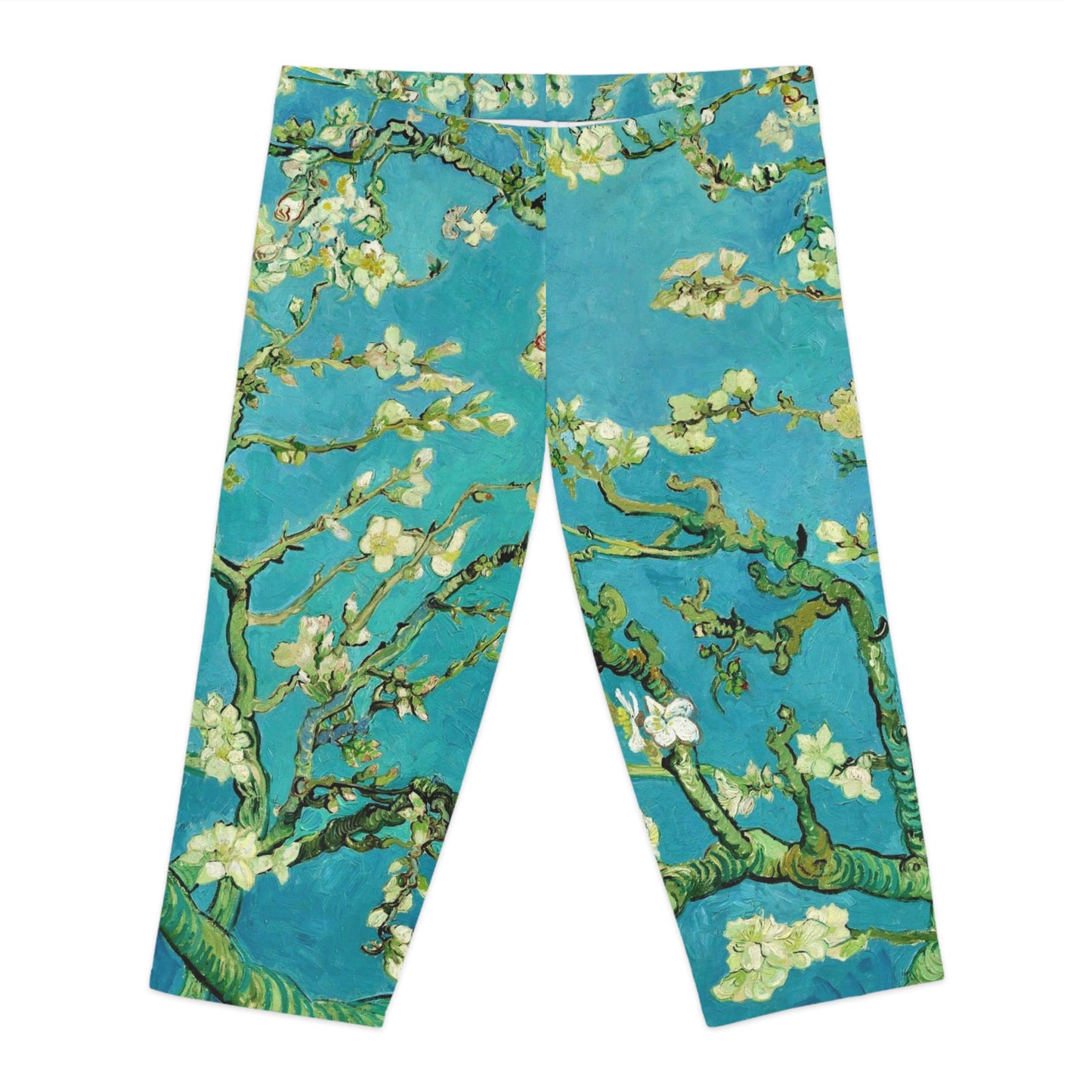 VINCENT VAN GOGH - ALMOND BLOSSOMS - CAPRI LEGGINGS FOR HER