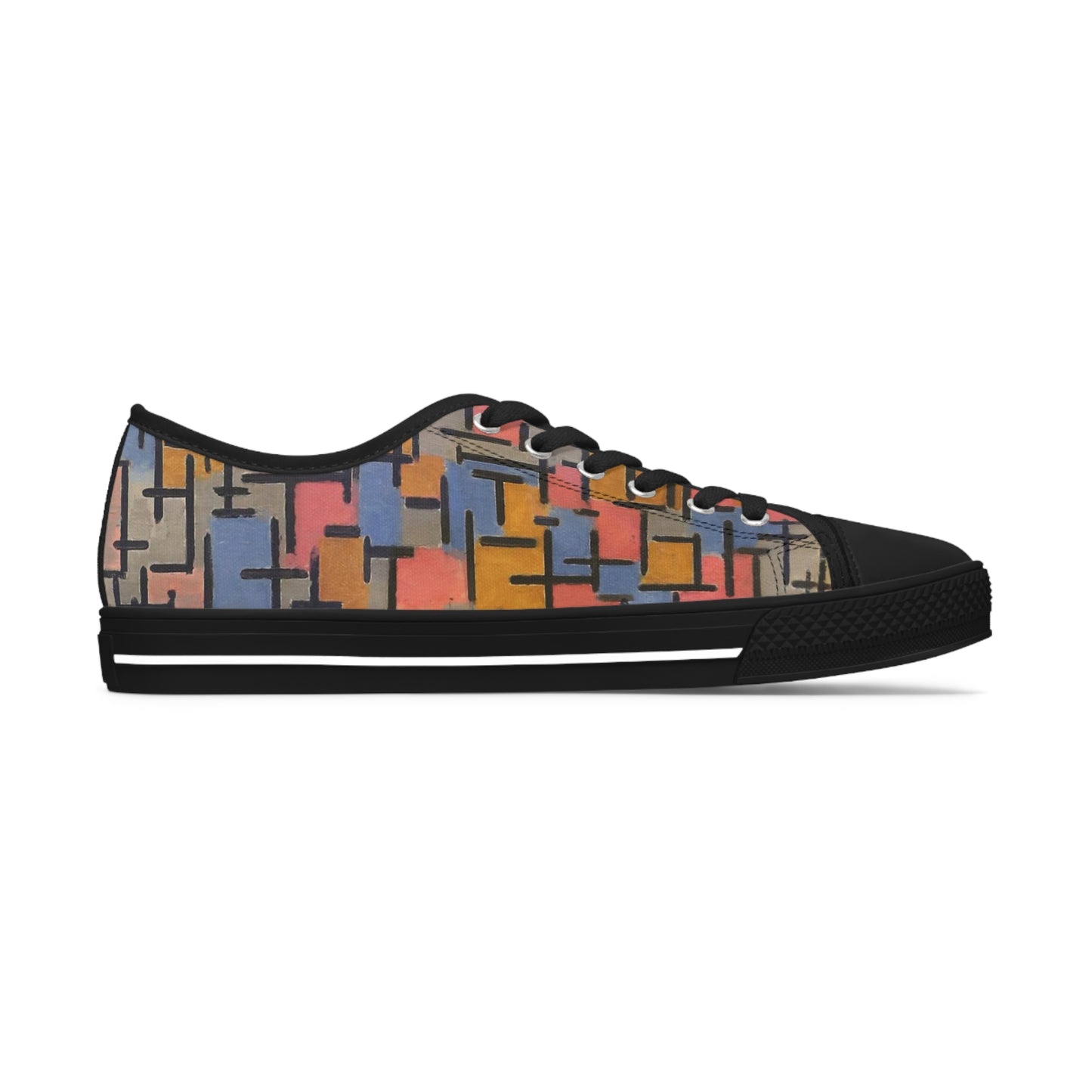 PIET MONDRIAN - COMPOSIZIONE - LOW TOP ART SNEAKERS FOR HER