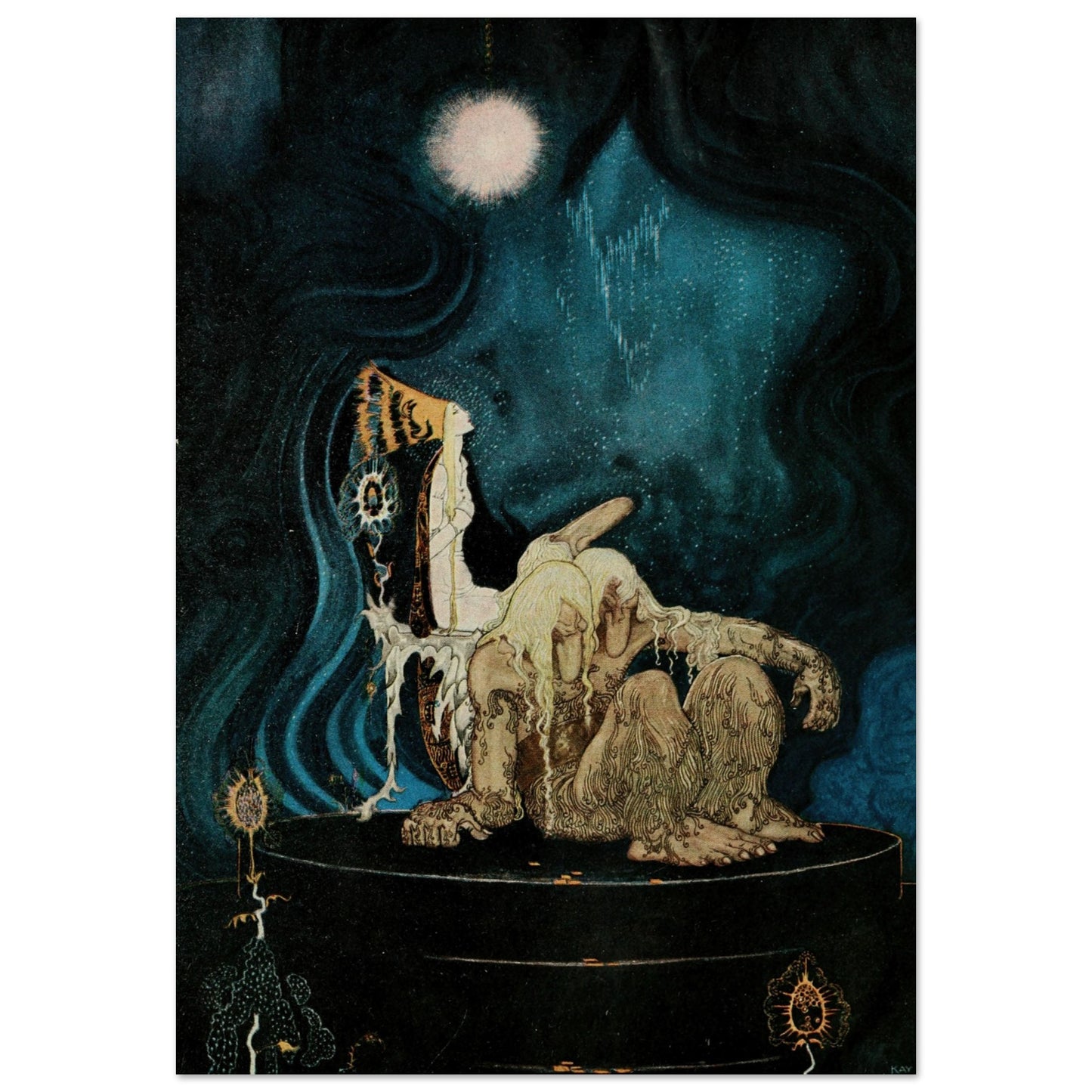 KAY RASMUS NIELSEN - EAST OF THE SUN AND WEST OF THE MOON PL 23 (1922) 