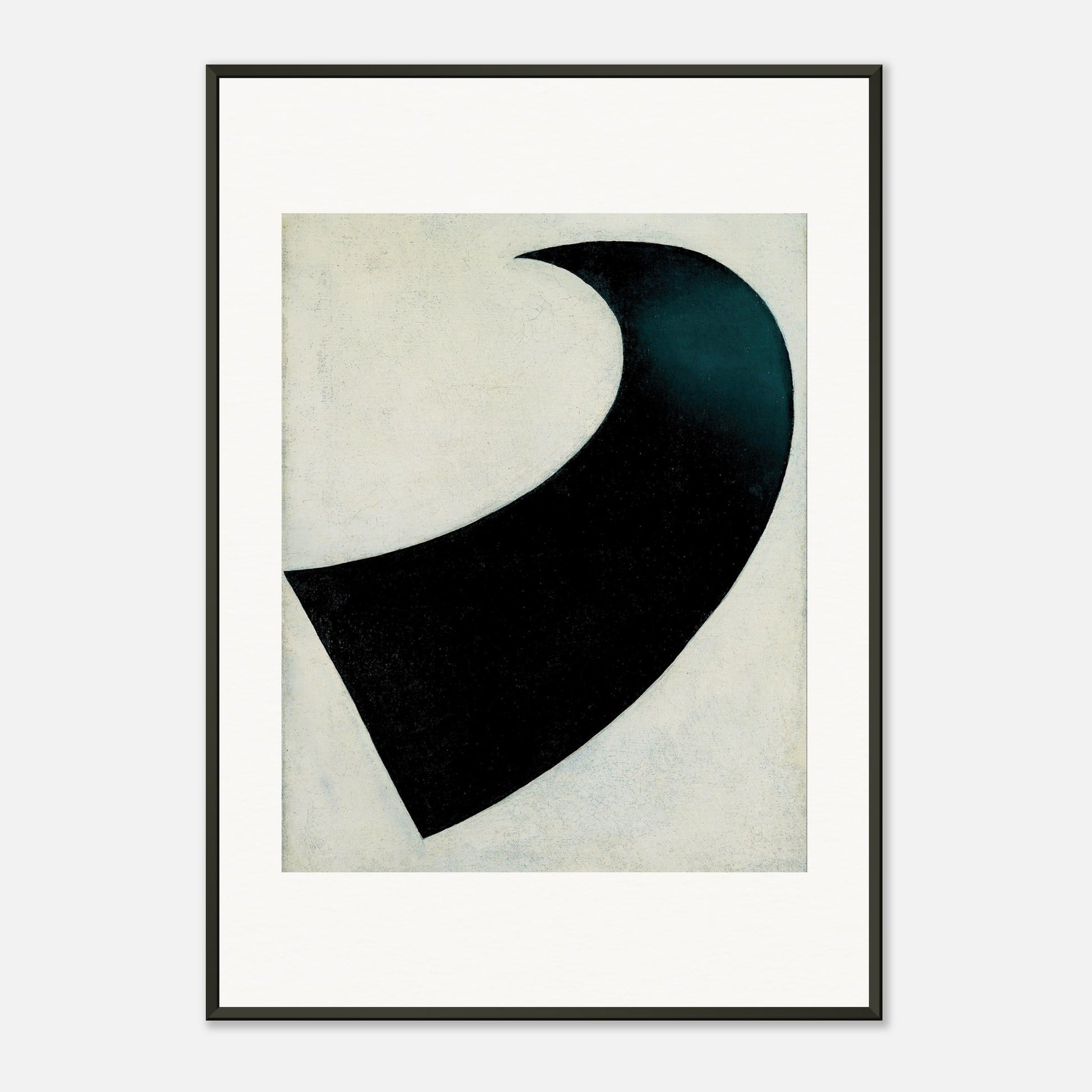 KAZIMIR MALEVICH - SUPREMATISM (1917) - MUSEUM MATTE POSTER IN METAL FRAME