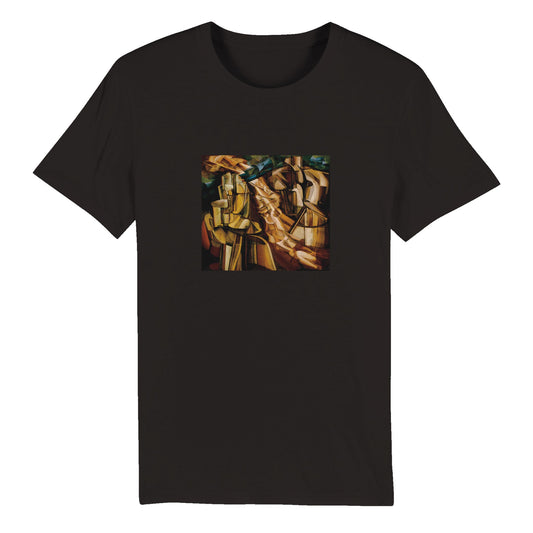 MARCEL DUCHAMP - THE KING AND QUEEN SURROUNDED BY SWIFT NUDES - ORGANIC UNISEX T-SHIRT