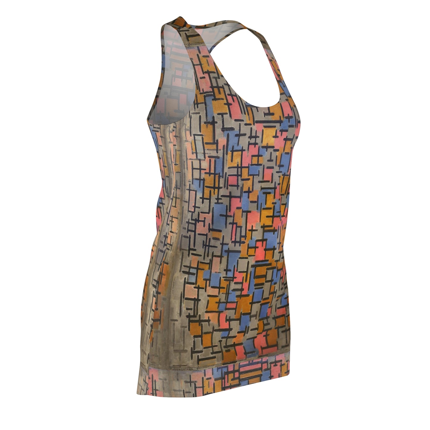 PIET MONDRIAN - COMPOSIZIONE - CUT & SEW RACERBACK DRESS