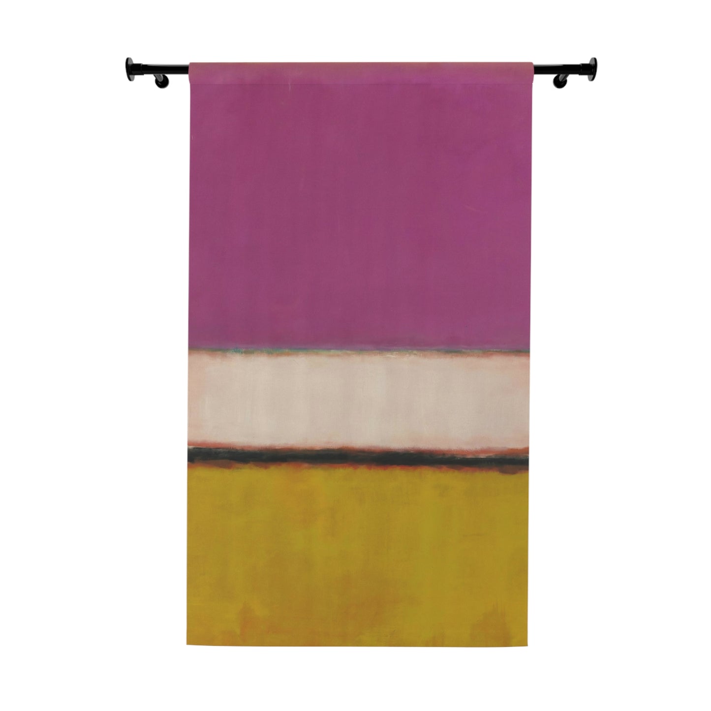 MARK ROTHKO - ABSTRACT - WINDOW ART CURTAIN 