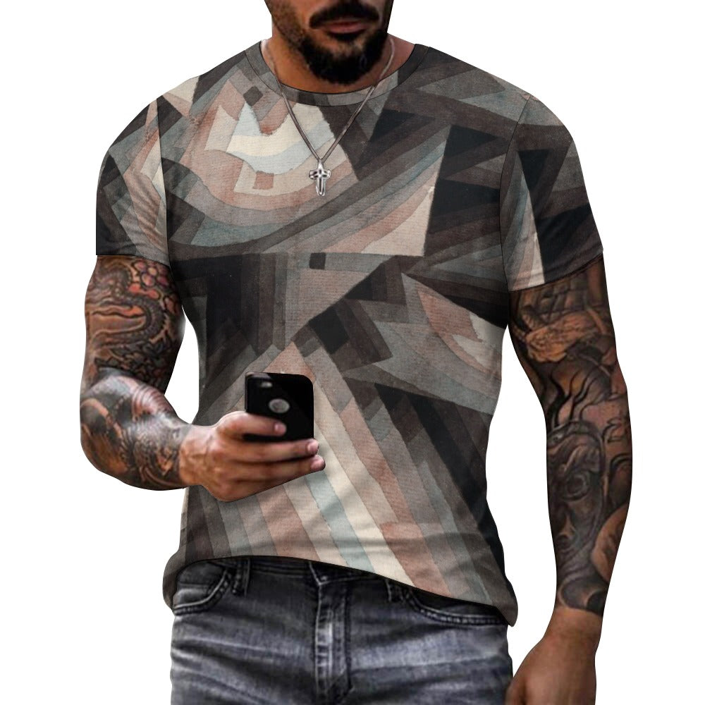 PAUL KLEE - CRYSTAL GRADATION - MEN'S PURE COTTON T-SHIRT