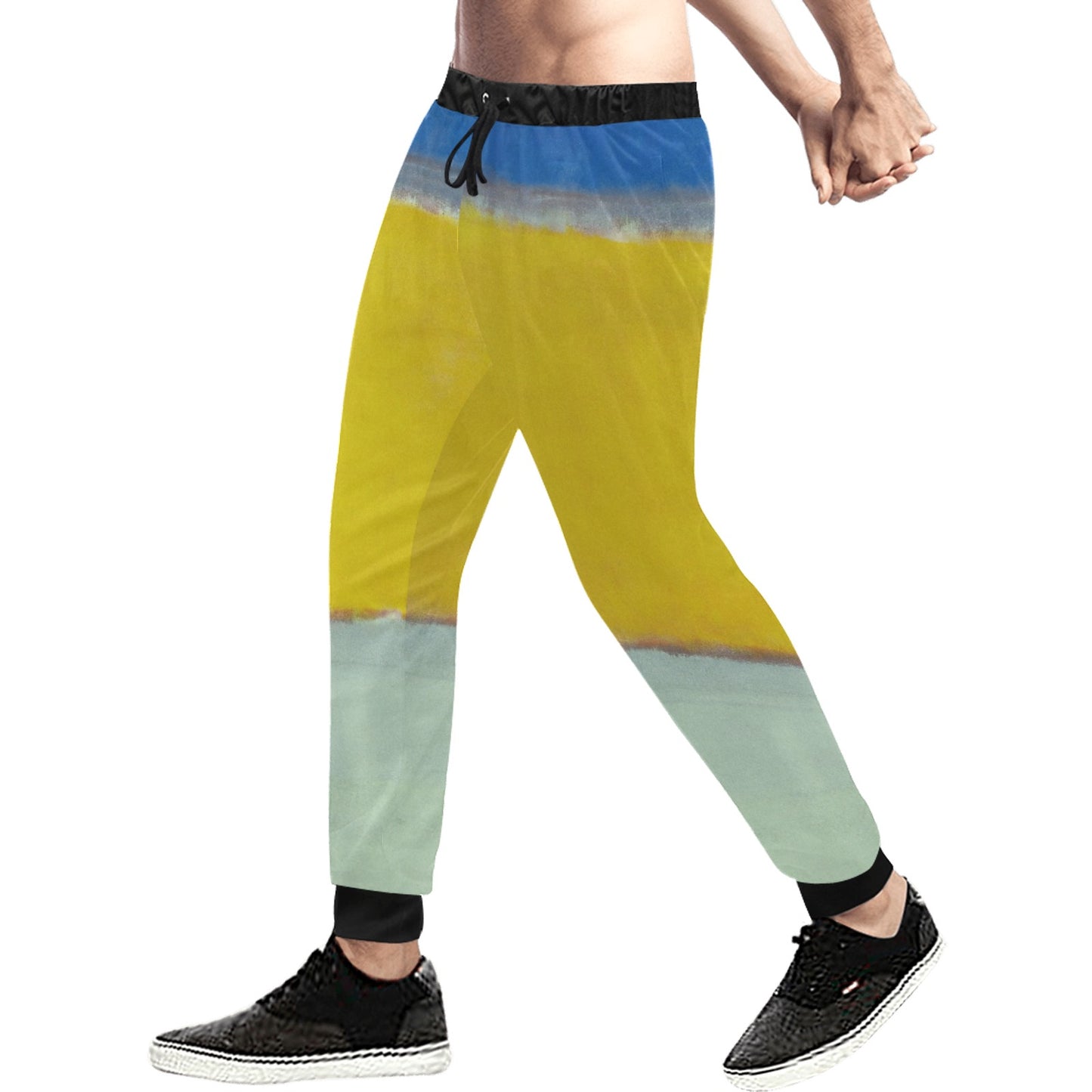 MARK ROTHKO - ABSTRACT - CASUAL BAGGY SLACKS