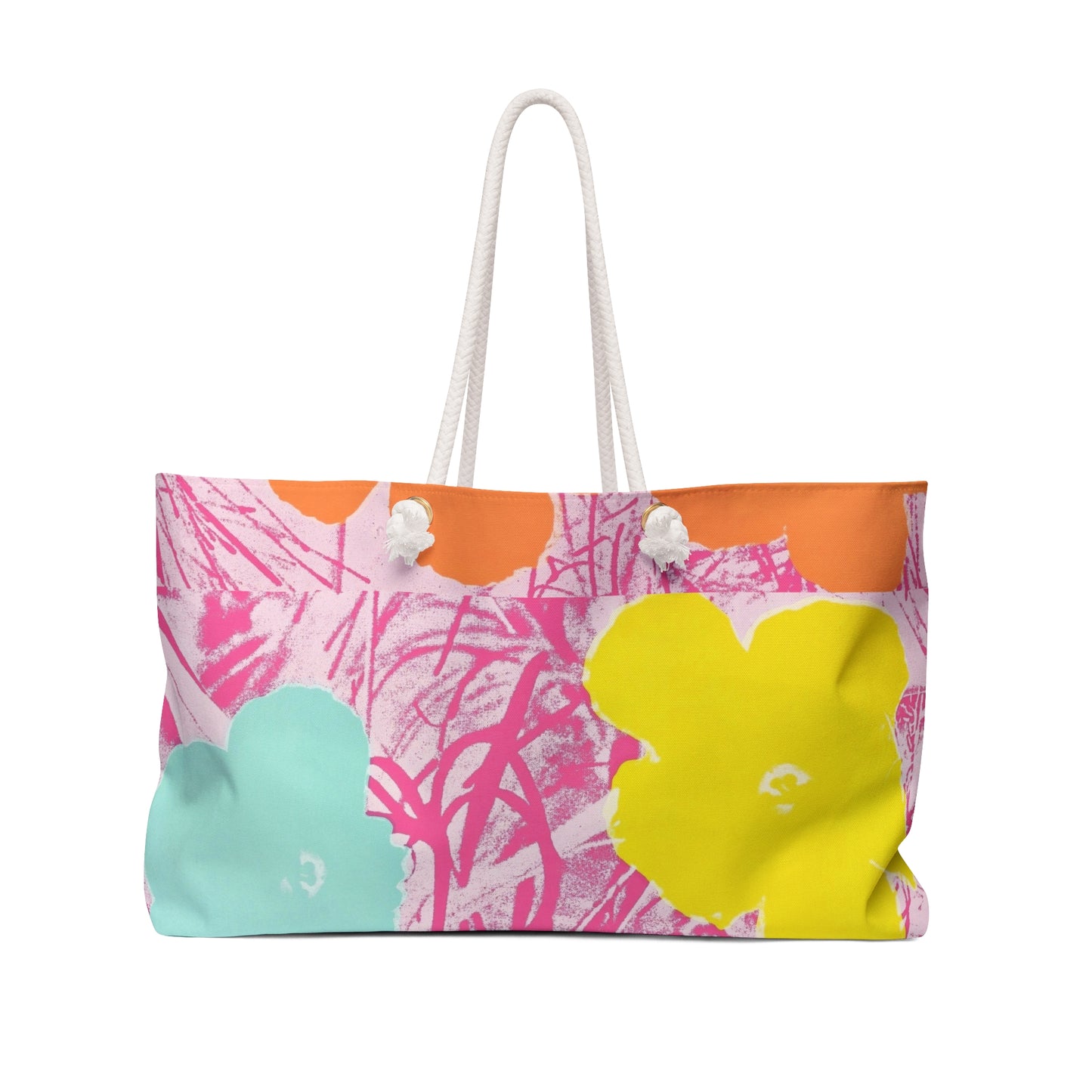 ANDY WARHOL - FLOWERS - WEEKENDER TOTE BAG - AWESOME!