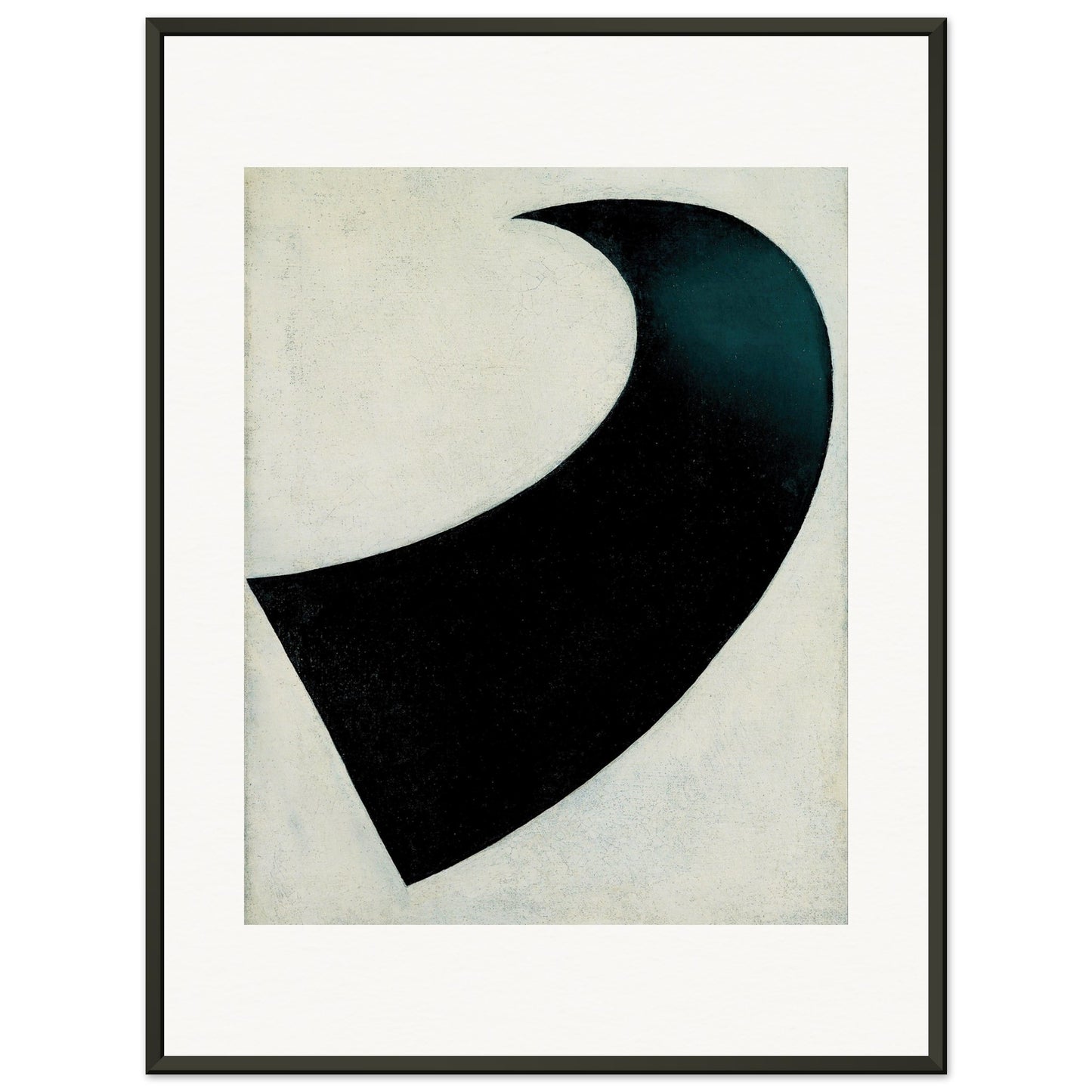 KAZIMIR MALEVICH - SUPREMATISM (1917) - MUSEUM MATTE POSTER IN METAL FRAME