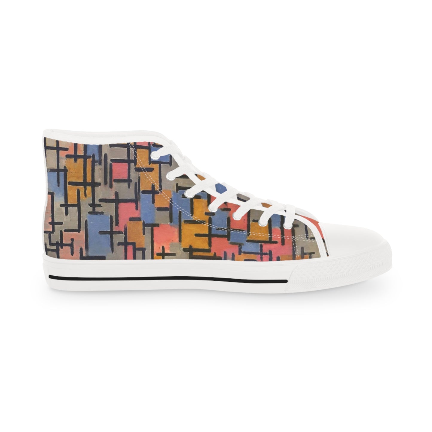 PIET MONDRIAN - COMPOSIZIONE - HIGH TOP SNEAKERS FOR HIM 