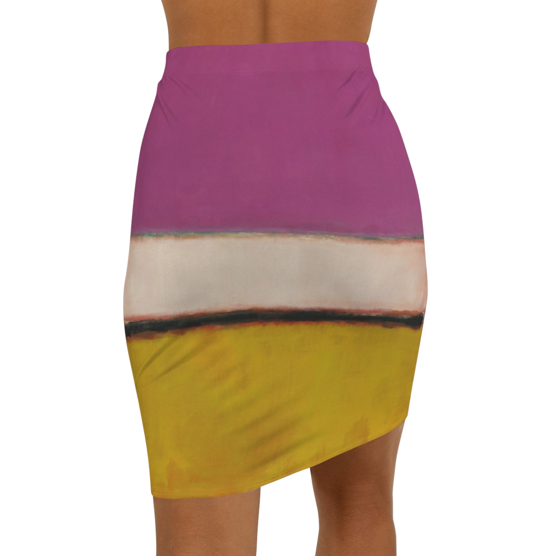 MARK ROTHKO - ABSTRACT - MINI SKIRT