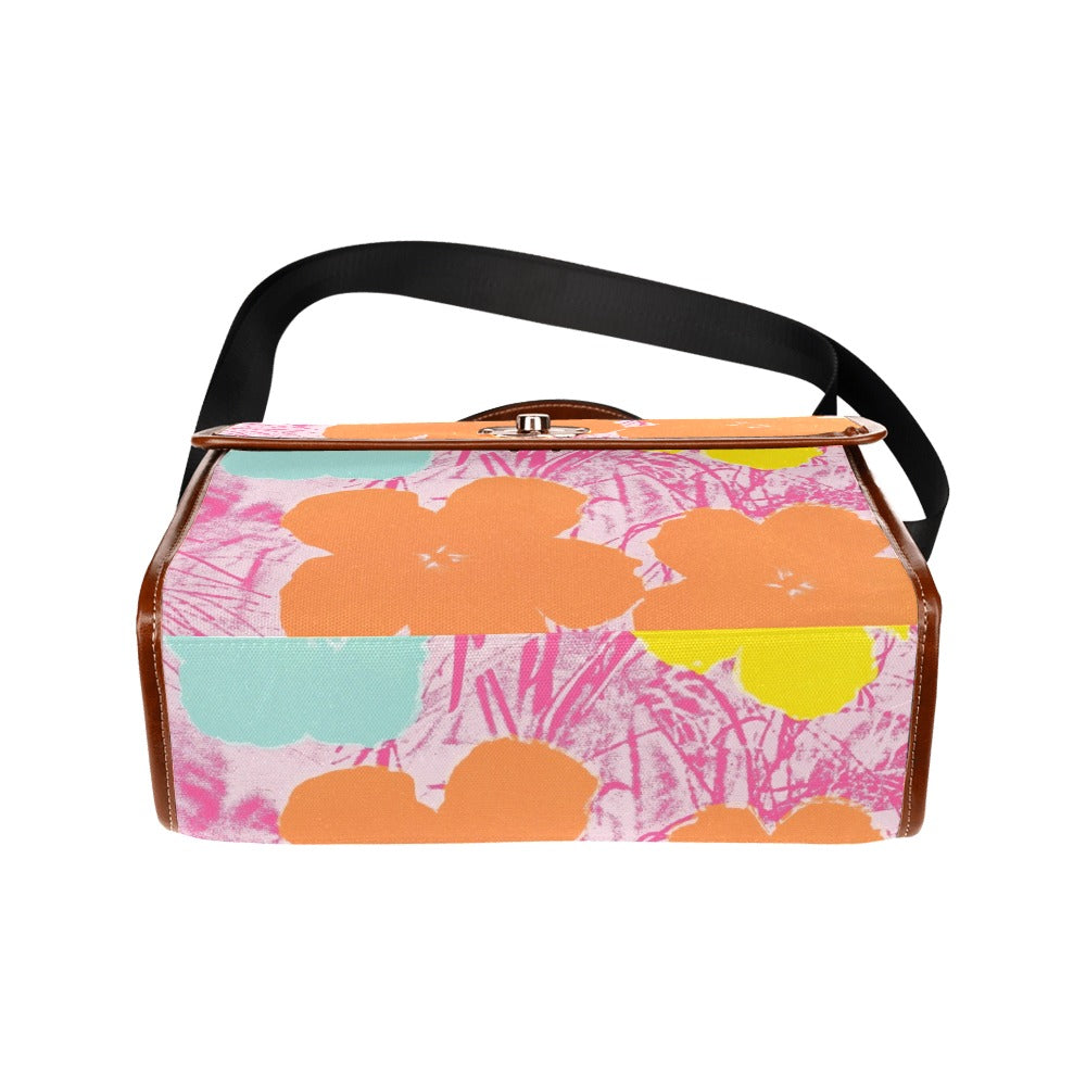 
ANDY WARHOL - FLOWERS - WATERPROOF CANVAS BAG FOR HER
