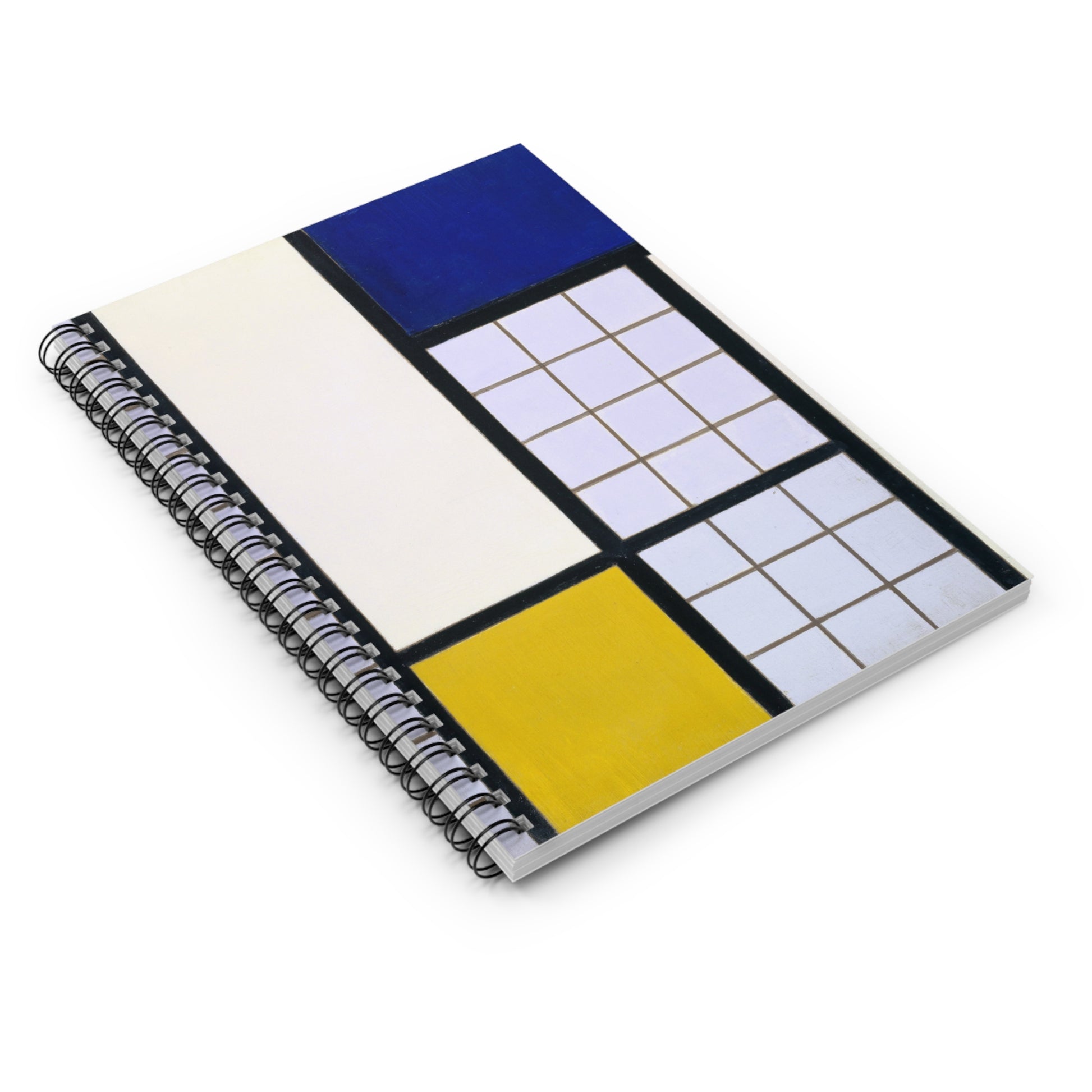 THEO VAN DOESBURG - COMPOSITION IN HALF-TONES - SPIRAL ART NOTEBOOK