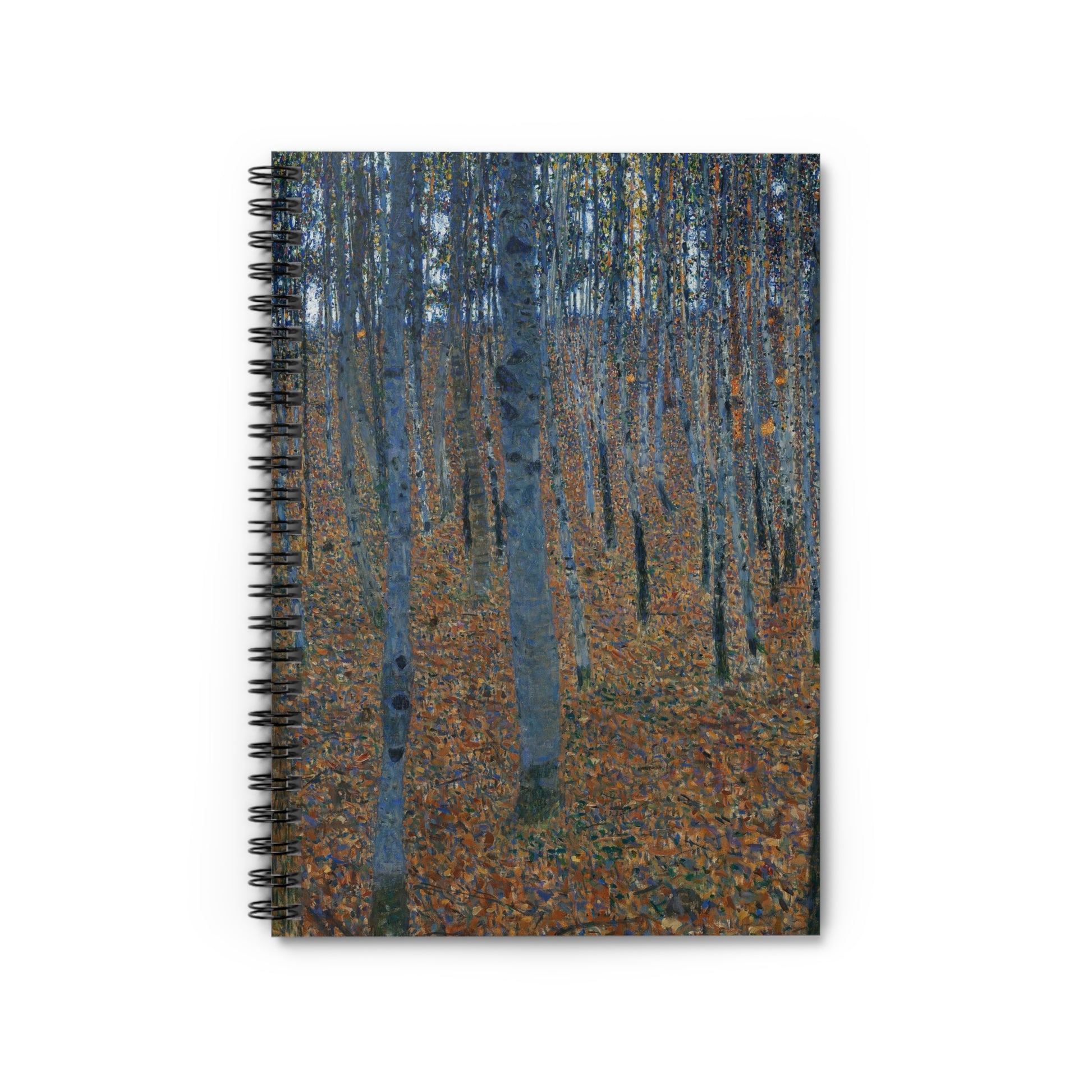 GUSTAV KLIMT - BEECH GROVE I  (c. 1902) - SPIRAL ART NOTEBOOK