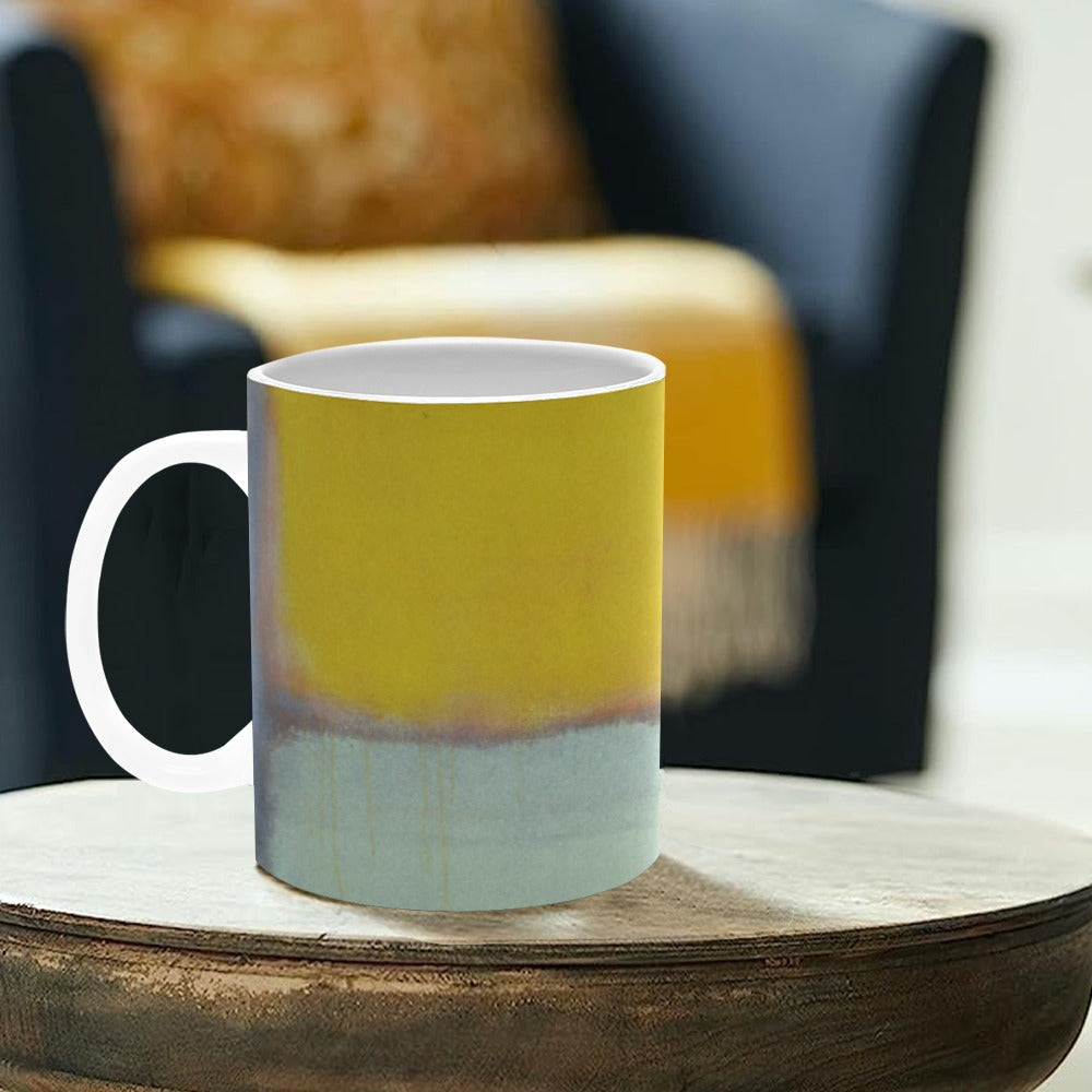 MARK ROTHKO - ABSTRACT ART - CLASSIC WHITE MUG 