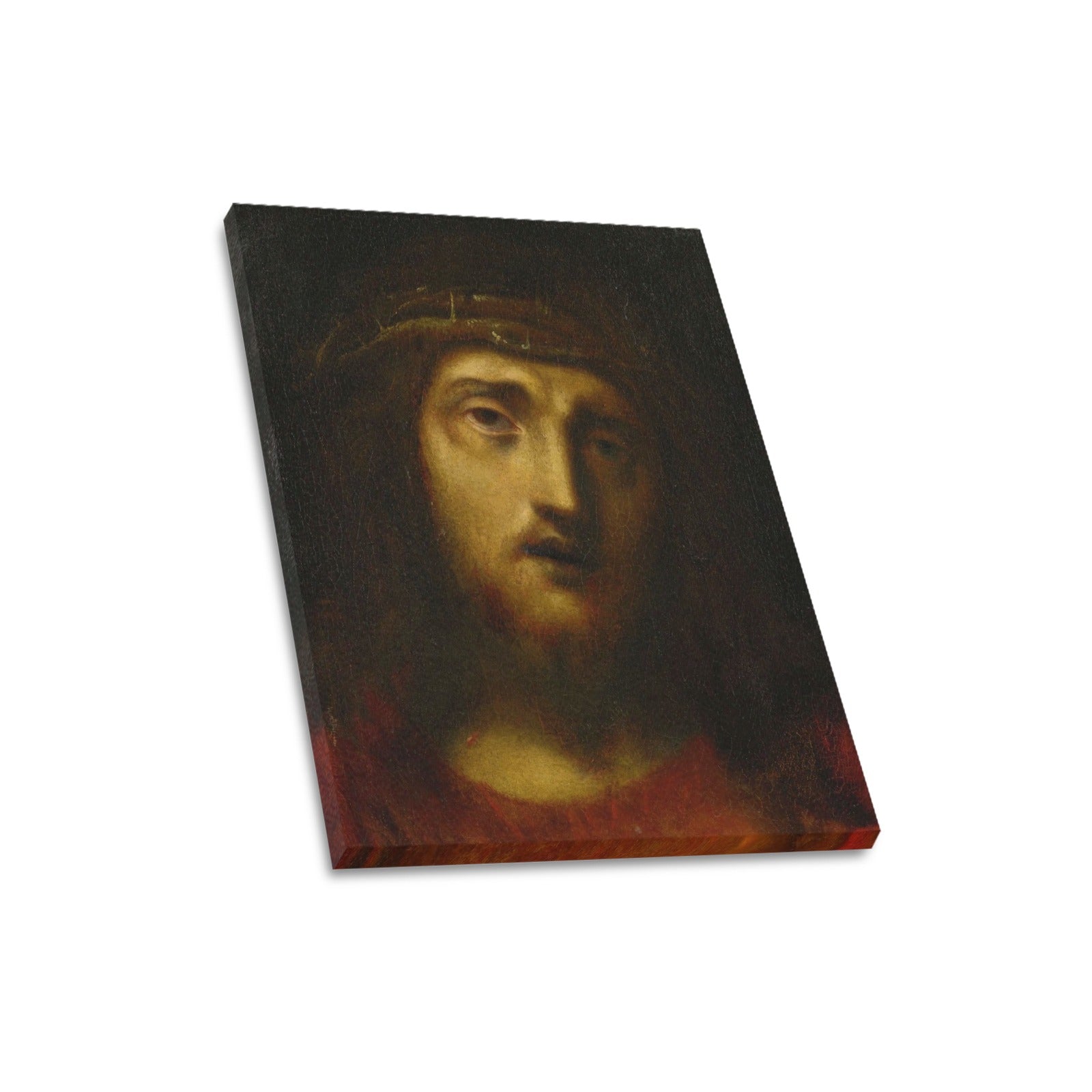 FOLLOWER OF CORREGGIO - CHRIST WITH CROWN OF THORNS - CANVAS PRINT 16" x 20"