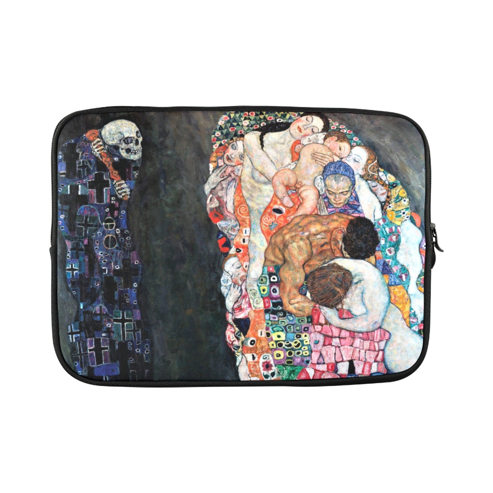 GUSTAV KLIMT - DEATH AND LIFE (1908) - SLEEVE for 15.6" LAPTOP