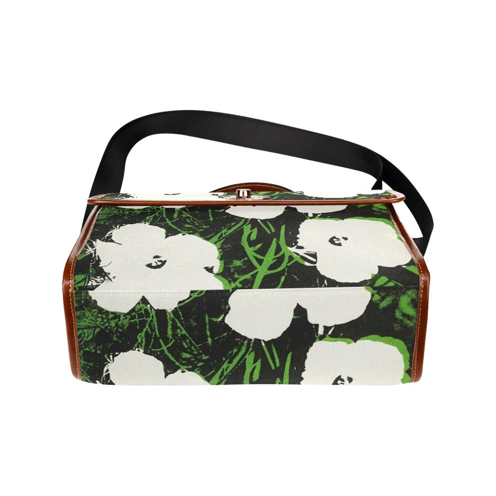 
ANDY WARHOL - FLOWERS - WATERPROOF CANVAS BAG FOR HER
