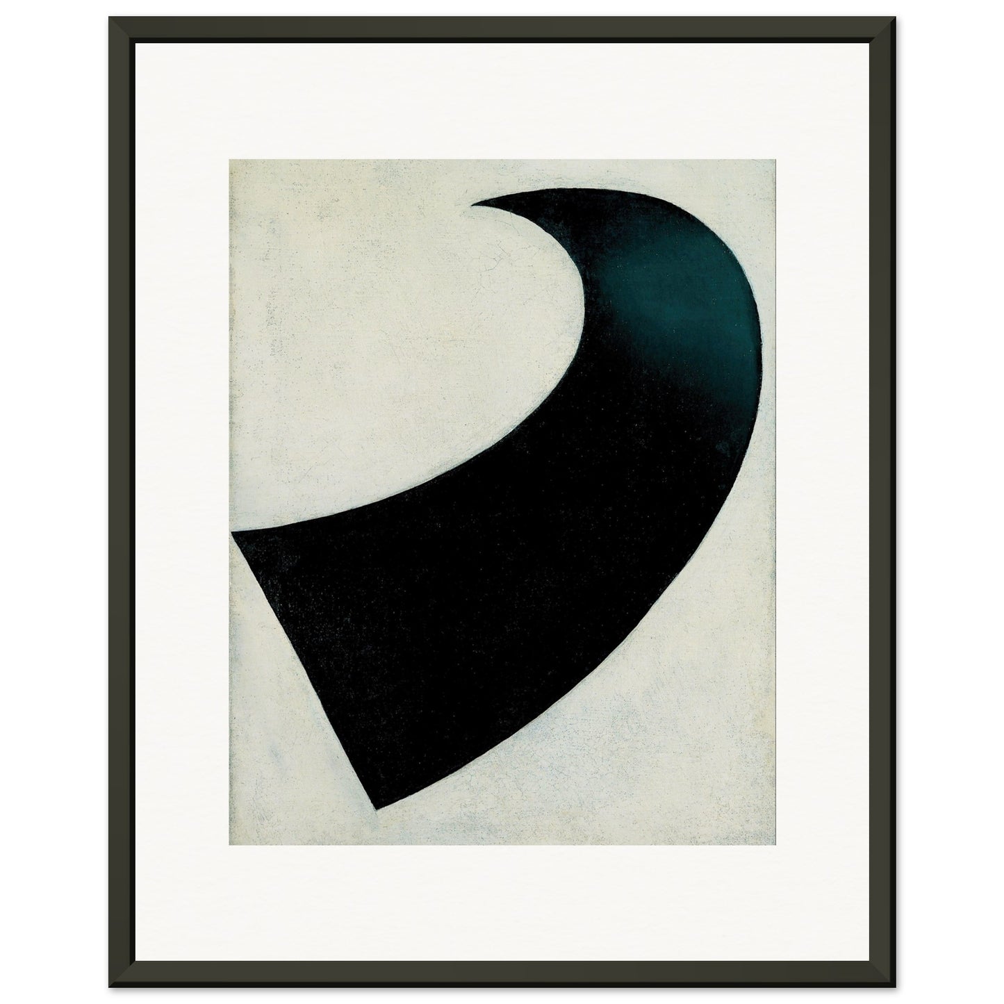 KAZIMIR MALEVICH - SUPREMATISM (1917) - MUSEUM MATTE POSTER IN METAL FRAME