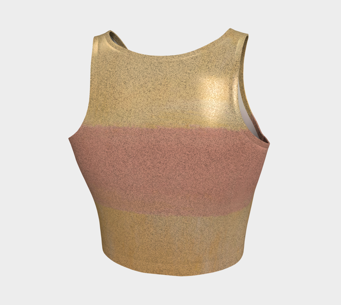 MARK ROTHKO - ABSTRACT ART - ATHLETIC CROP TOP FOR EVERY DAY