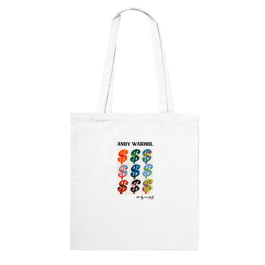 ANDY WARHOL - DOLLAR SIGN - CLASSIC TOTE BAG
