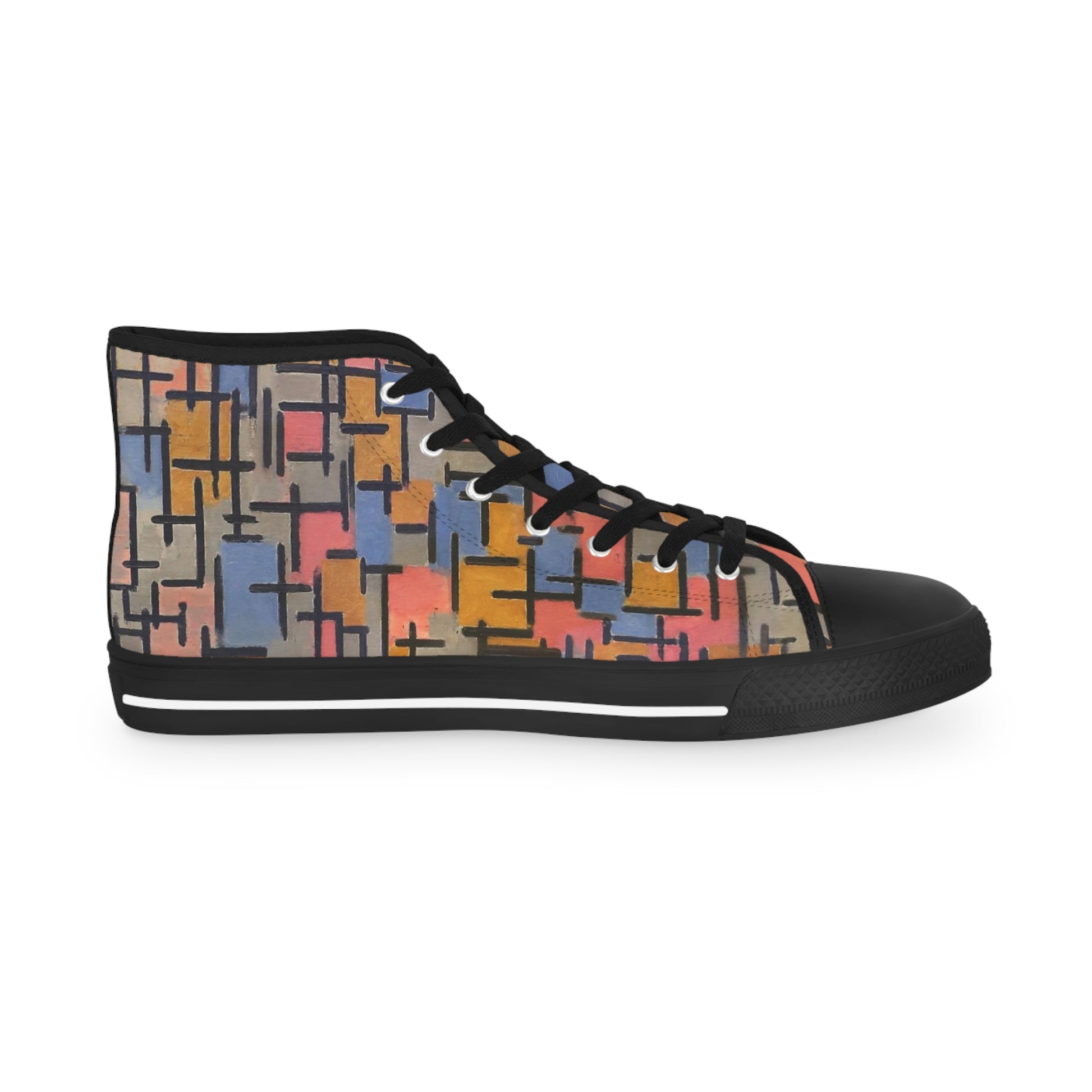 PIET MONDRIAN - COMPOSIZIONE - HIGH TOP SNEAKERS FOR HIM 