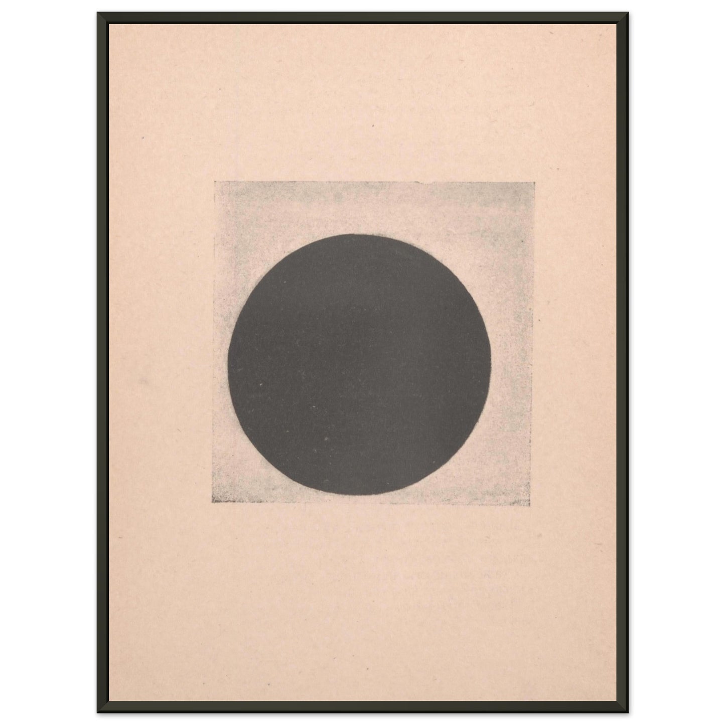 KAZIMIR MALEVICH - BLACK CIRCLE (1916)