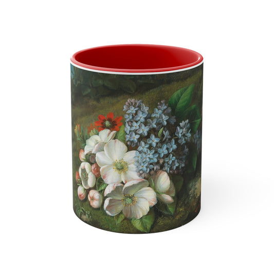 VINCENT LOOS - APPLE BLOSSOM WITH LILACS AND SUMMER ADONIS - MUG