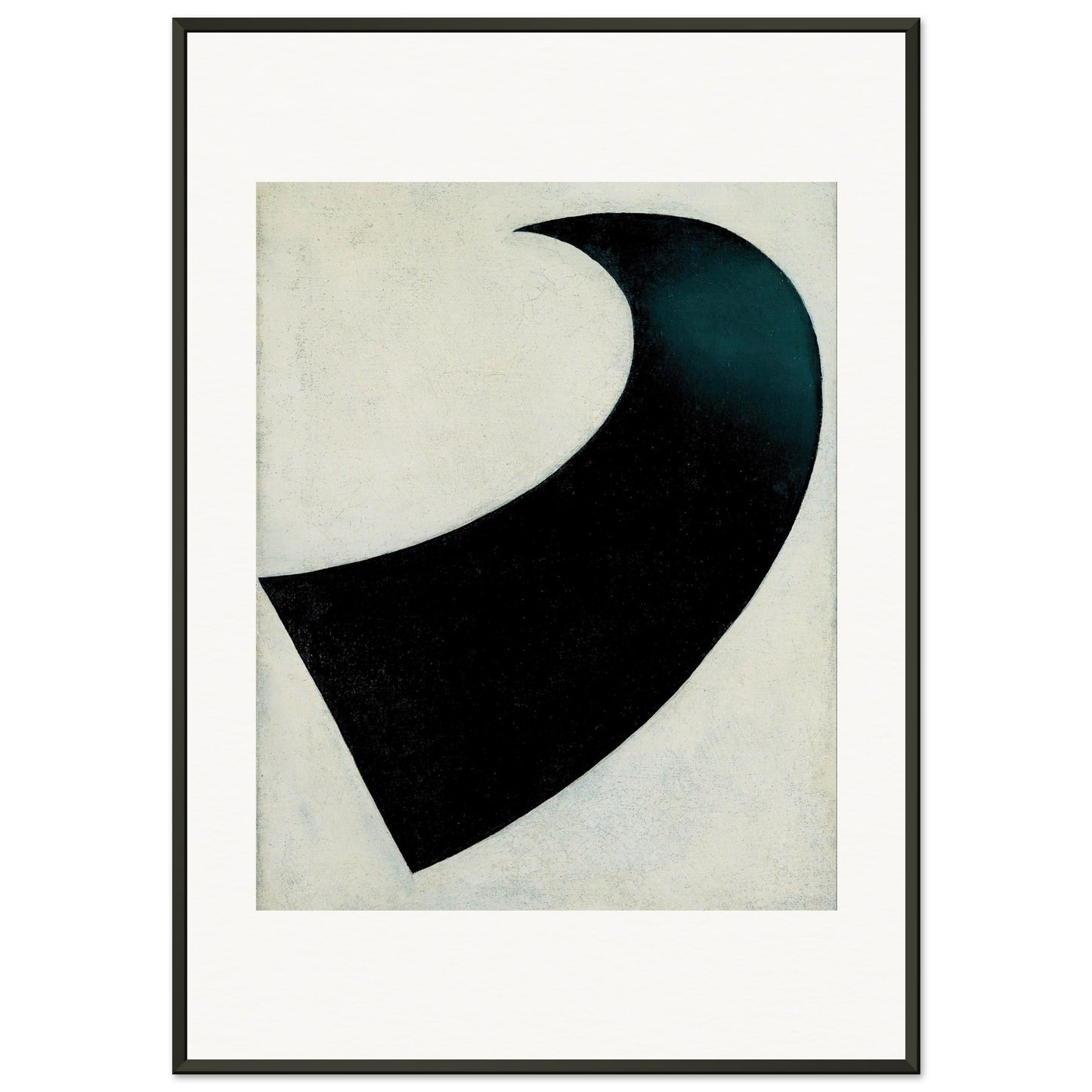 KAZIMIR MALEVICH - SUPREMATISM (1917) - MUSEUM MATTE POSTER IN METAL FRAME