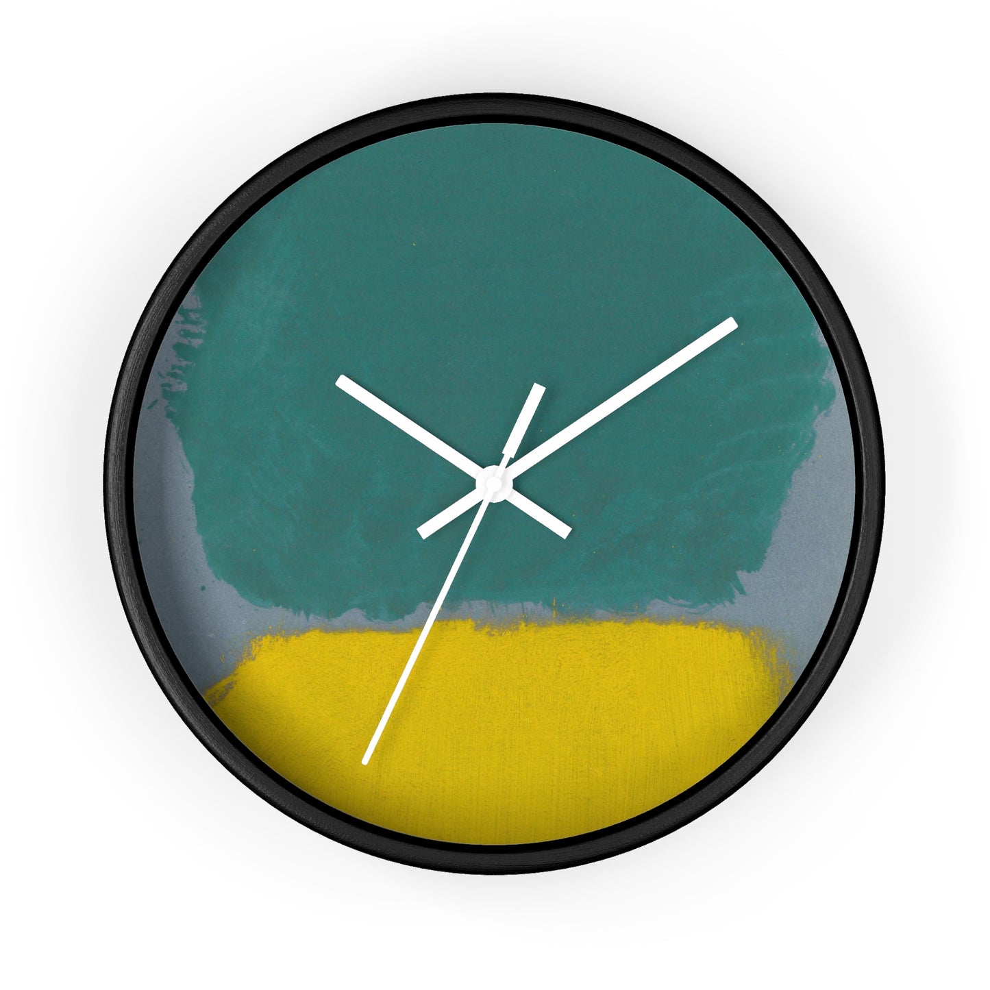 MARK ROTHKO - ABSTRACT - WOODEN WALL ART CLOCK 