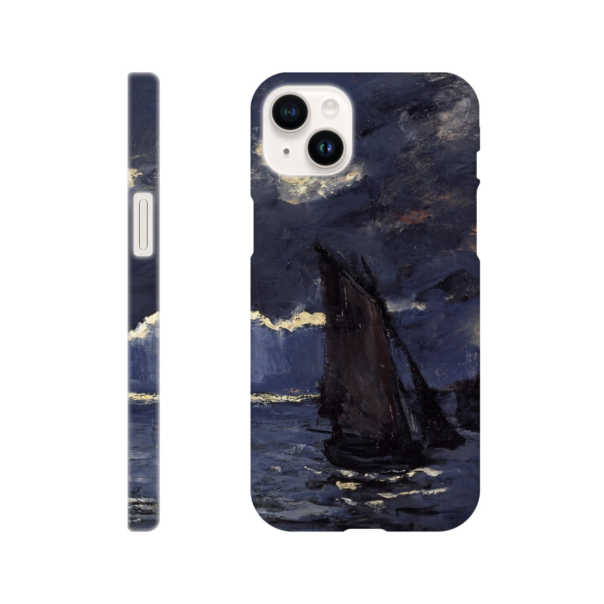 CLAUDE MONET - A SEASCAPE, SHIPPING BY MOONLIGHT - SLIM iPHONE CASE