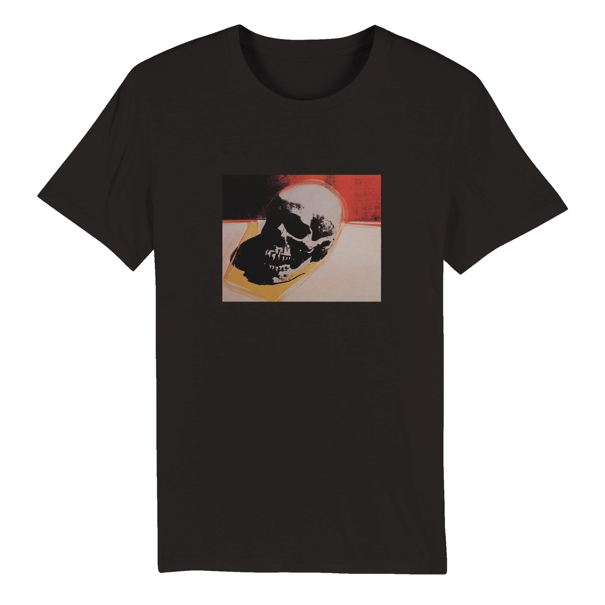 ANDY WARHOL - THE SCULL - ORGANIC UNISEX T-SHIRT