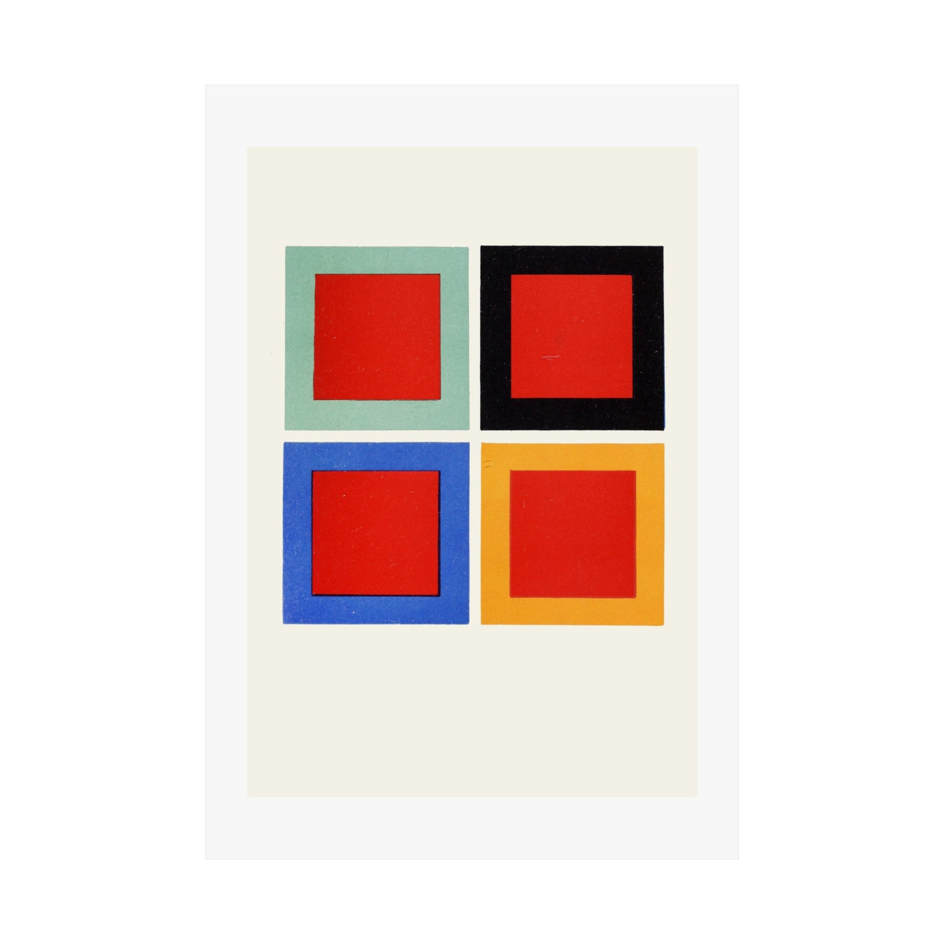 a picture of four squares in different colors