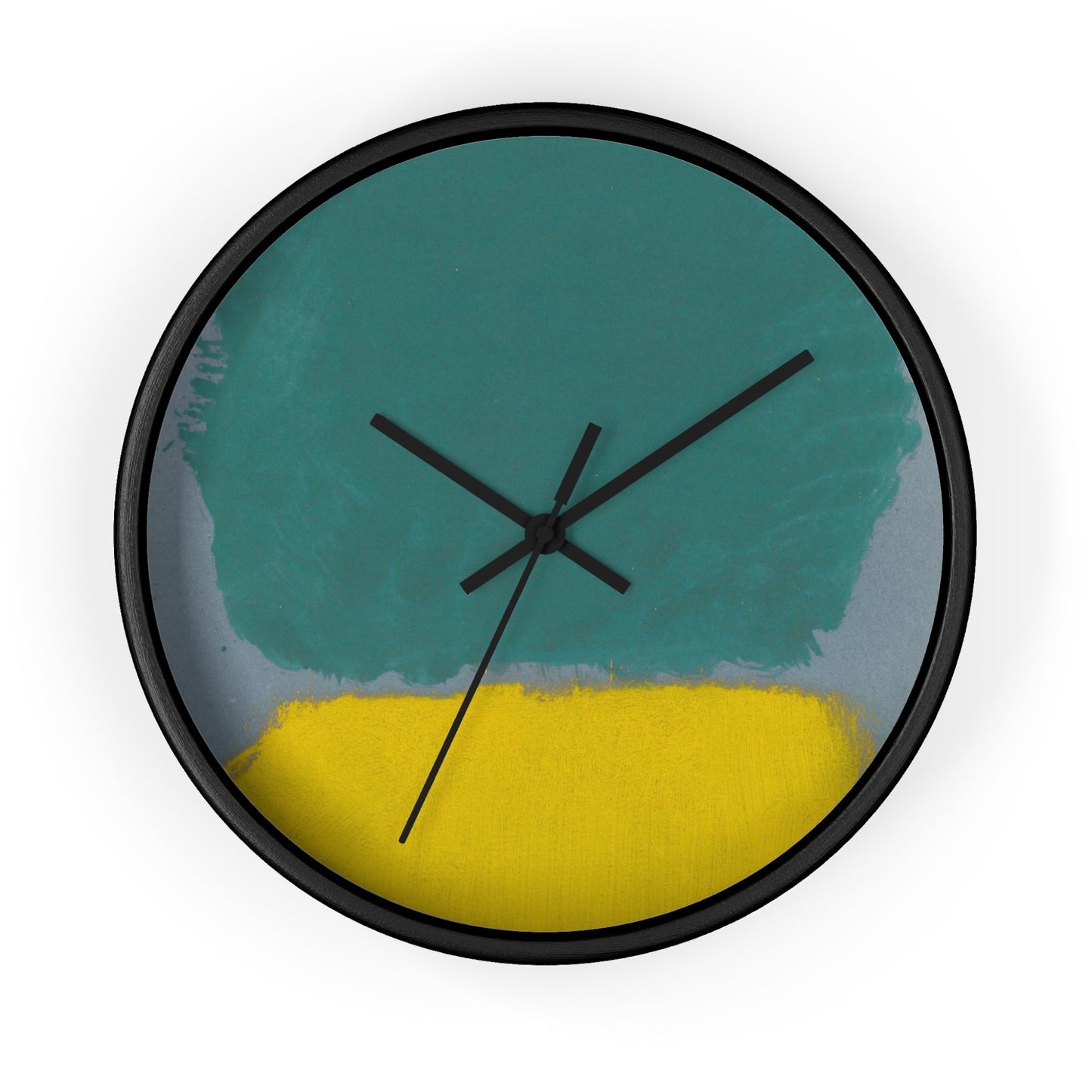 MARK ROTHKO - ABSTRACT - WOODEN WALL ART CLOCK 