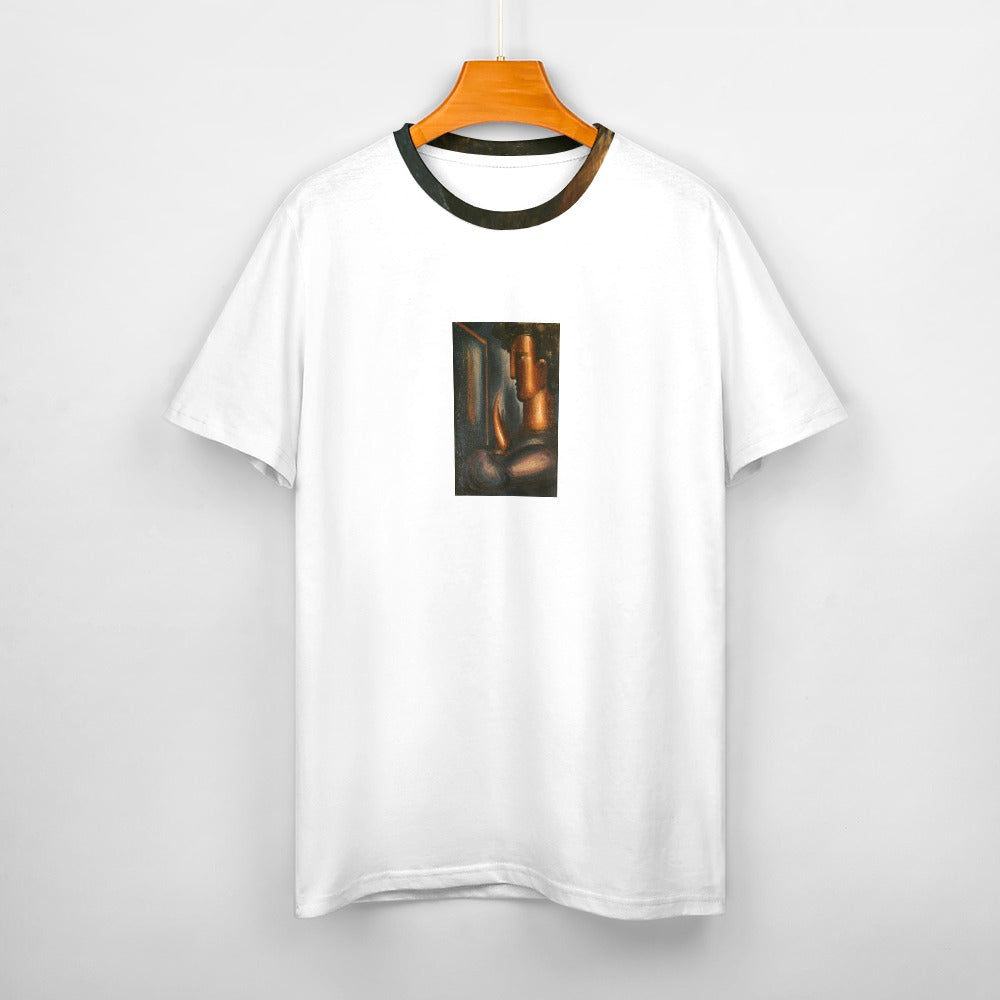 OSKAR SCHLEMMER - BEFORE THE MIRROR (1931) - MEN'S COTTON T-SHIRT