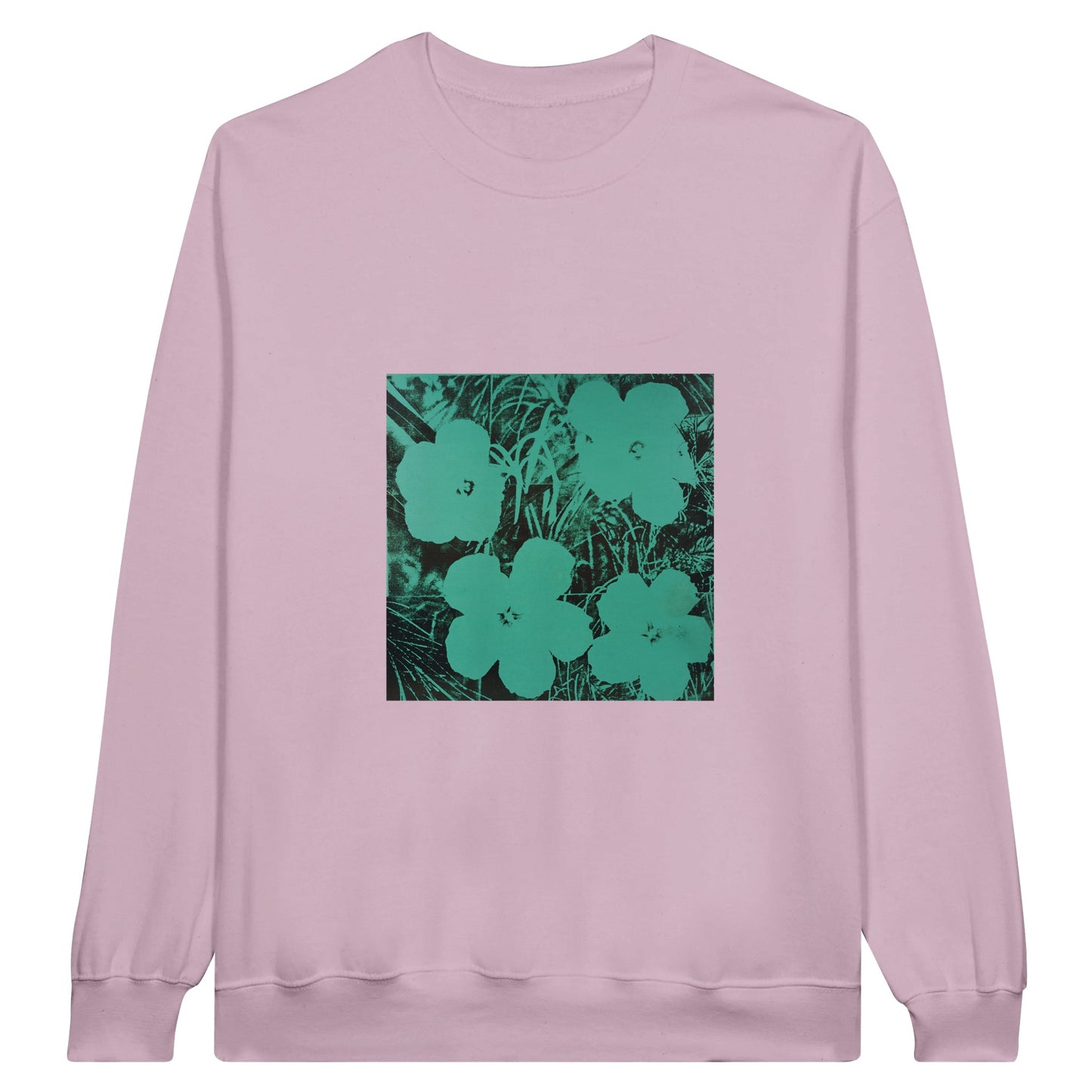 ANDY WARHOL - TEN-FOOT FLOWERS - CLASSIC UNISEX SWEATSHIRT 