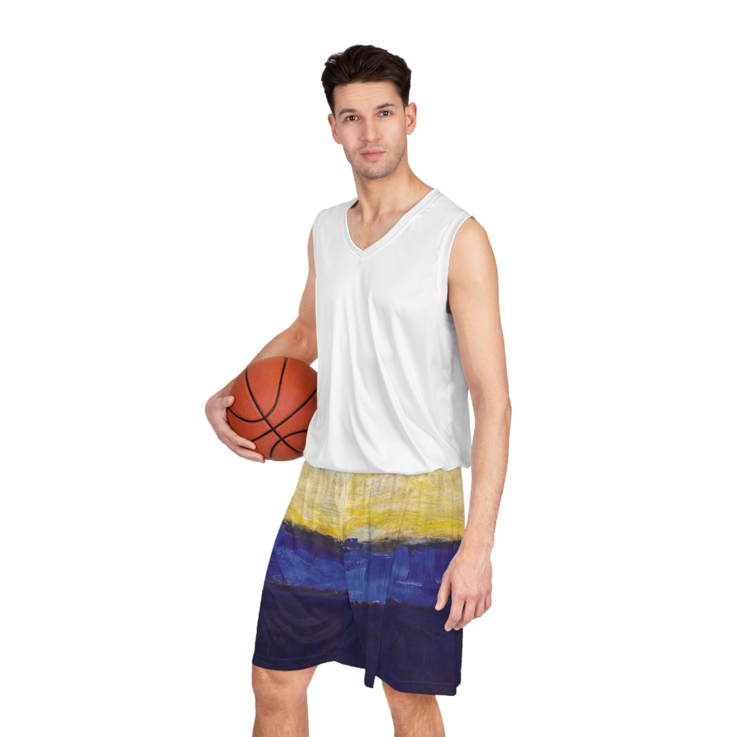 MARK ROTHKO - ABSTRACT - BASKETBALL SHORTS FOR HIM