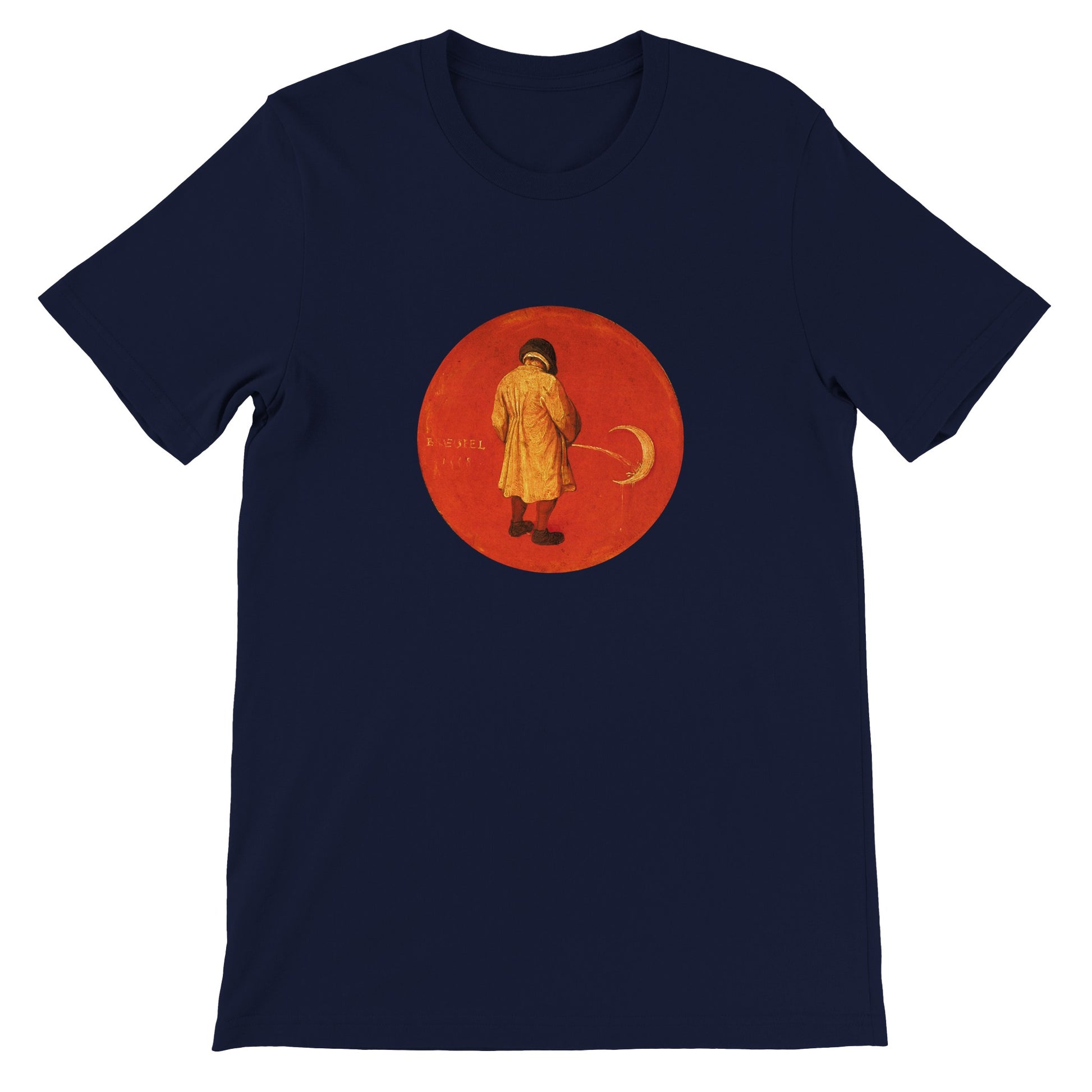 PIETER BRUEGEL - PISS ON THE MOON - PREMIUM UNISEX T-SHIRT