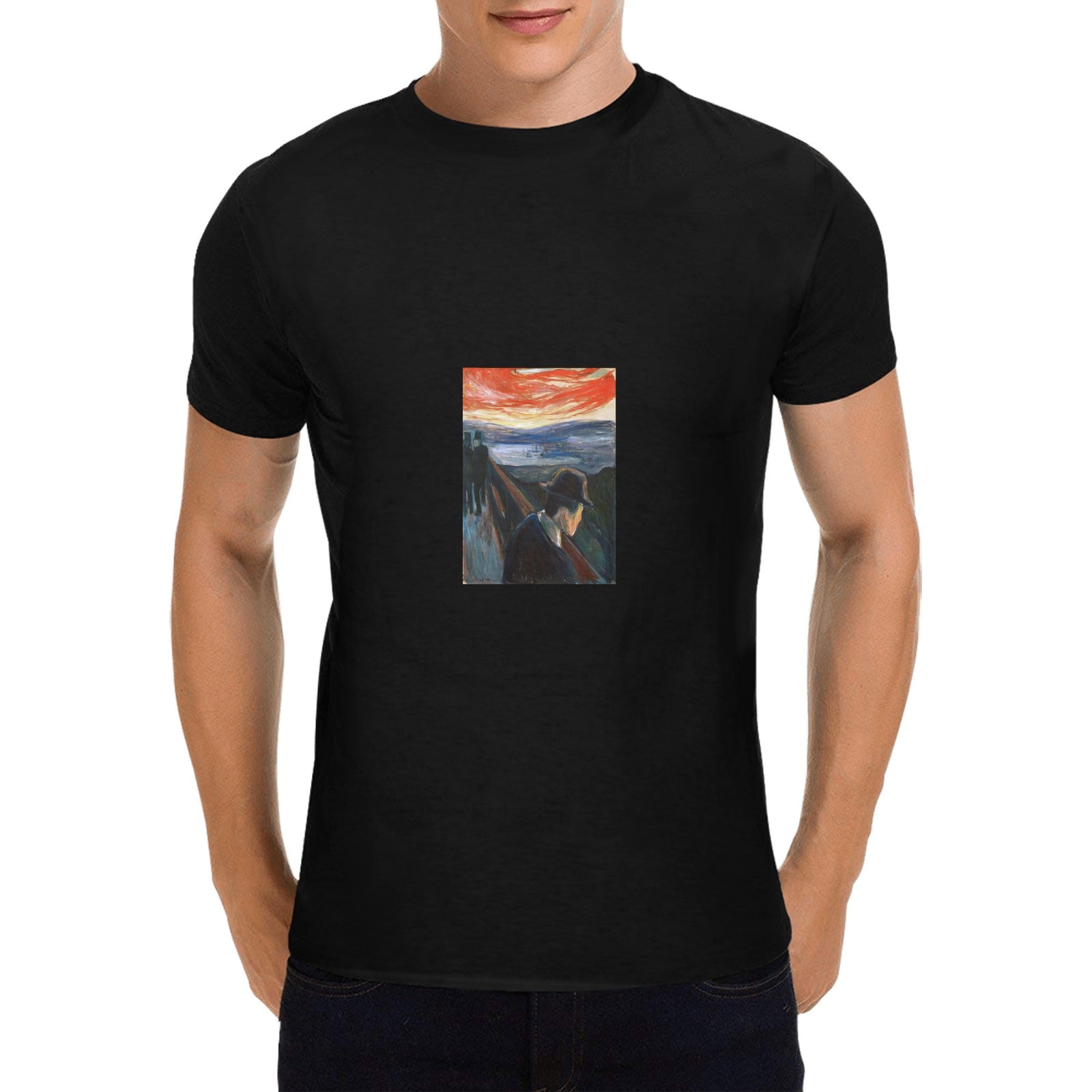 EDVARD MUNCH - DESPAIR - T-SHIRT FOR MEN