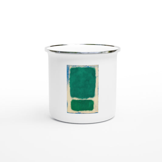 MARK ROTHKO - ABSTRACT ART -  12oz ENAMEL MUG 