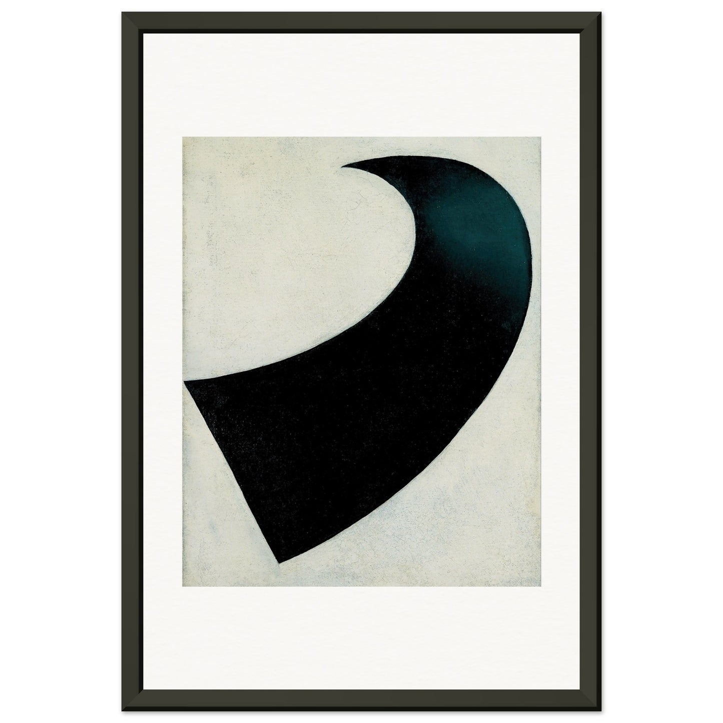 KAZIMIR MALEVICH - SUPREMATISM (1917) - MUSEUM MATTE POSTER IN METAL FRAME